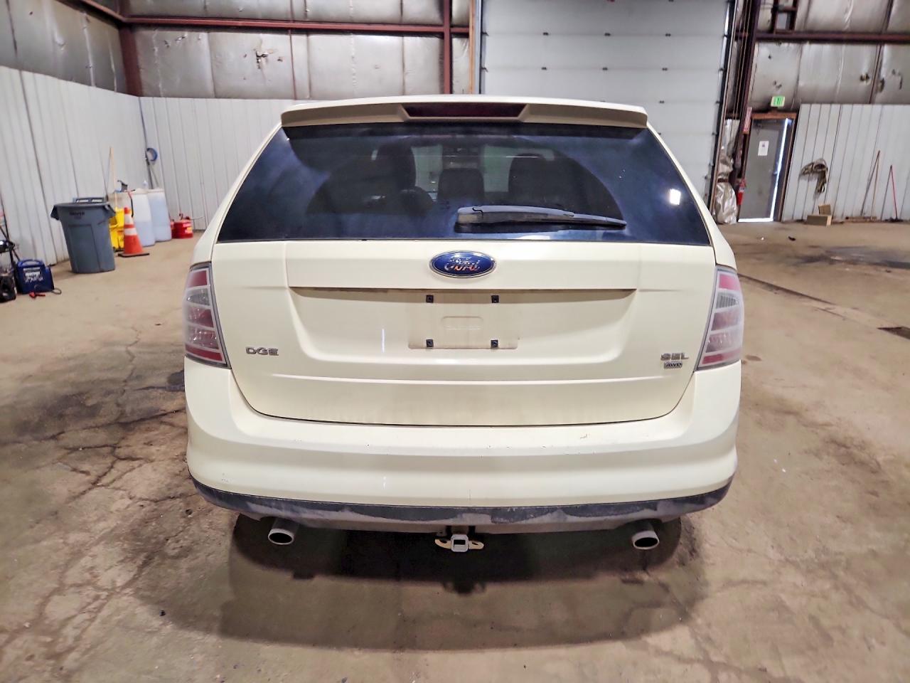 2007 Ford Edge Sel White vin: 2FMDK48C17BB22212