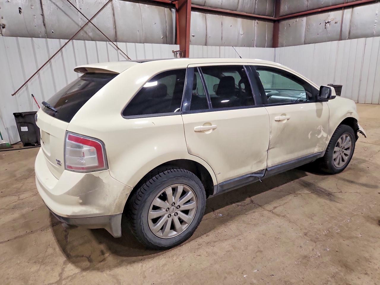 2007 Ford Edge Sel White vin: 2FMDK48C17BB22212