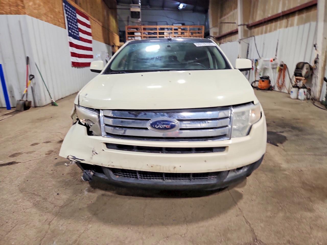2007 Ford Edge Sel White vin: 2FMDK48C17BB22212