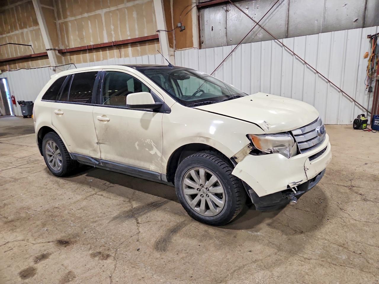 2007 Ford Edge Sel White vin: 2FMDK48C17BB22212