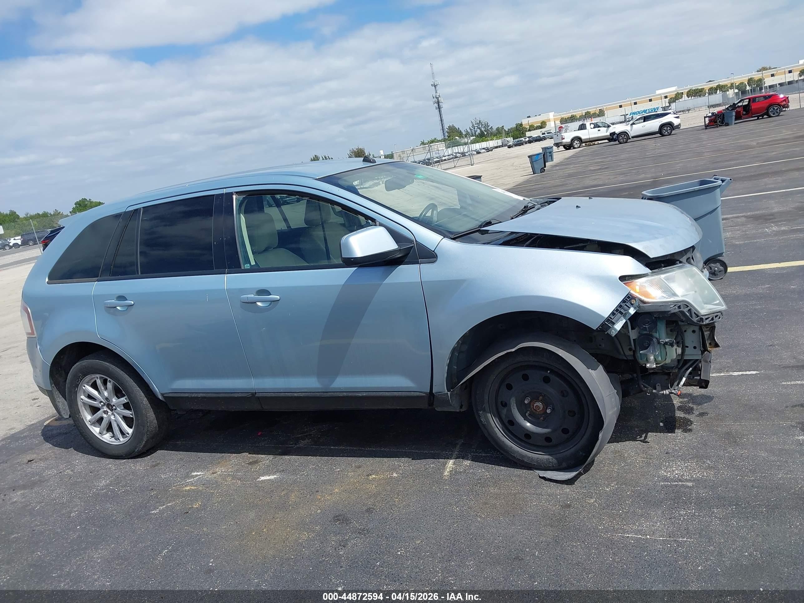 2008 Ford Edge Sel Blue vin: 2FMDK48C18BA09426