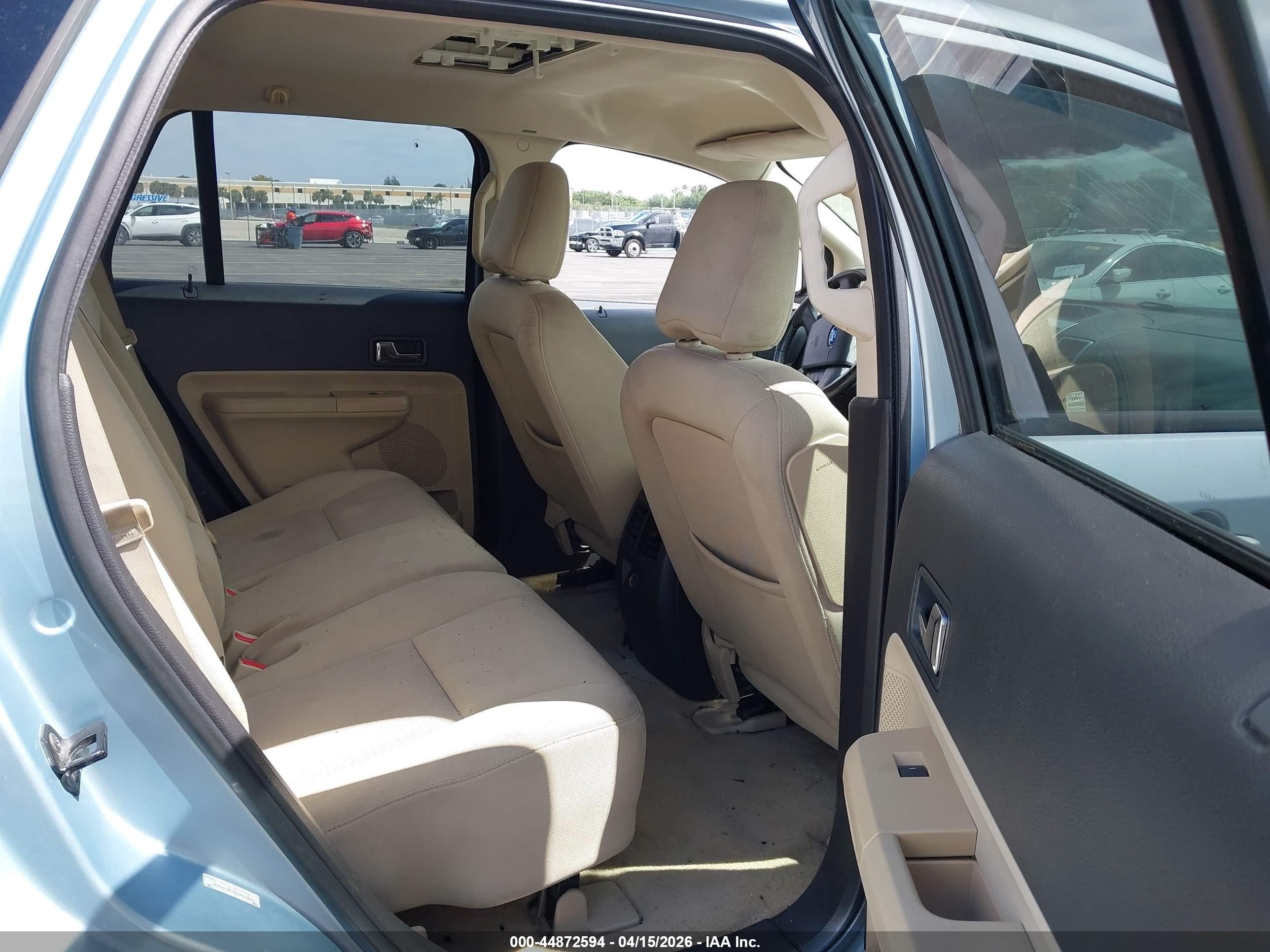 2008 Ford Edge Sel Blue vin: 2FMDK48C18BA09426
