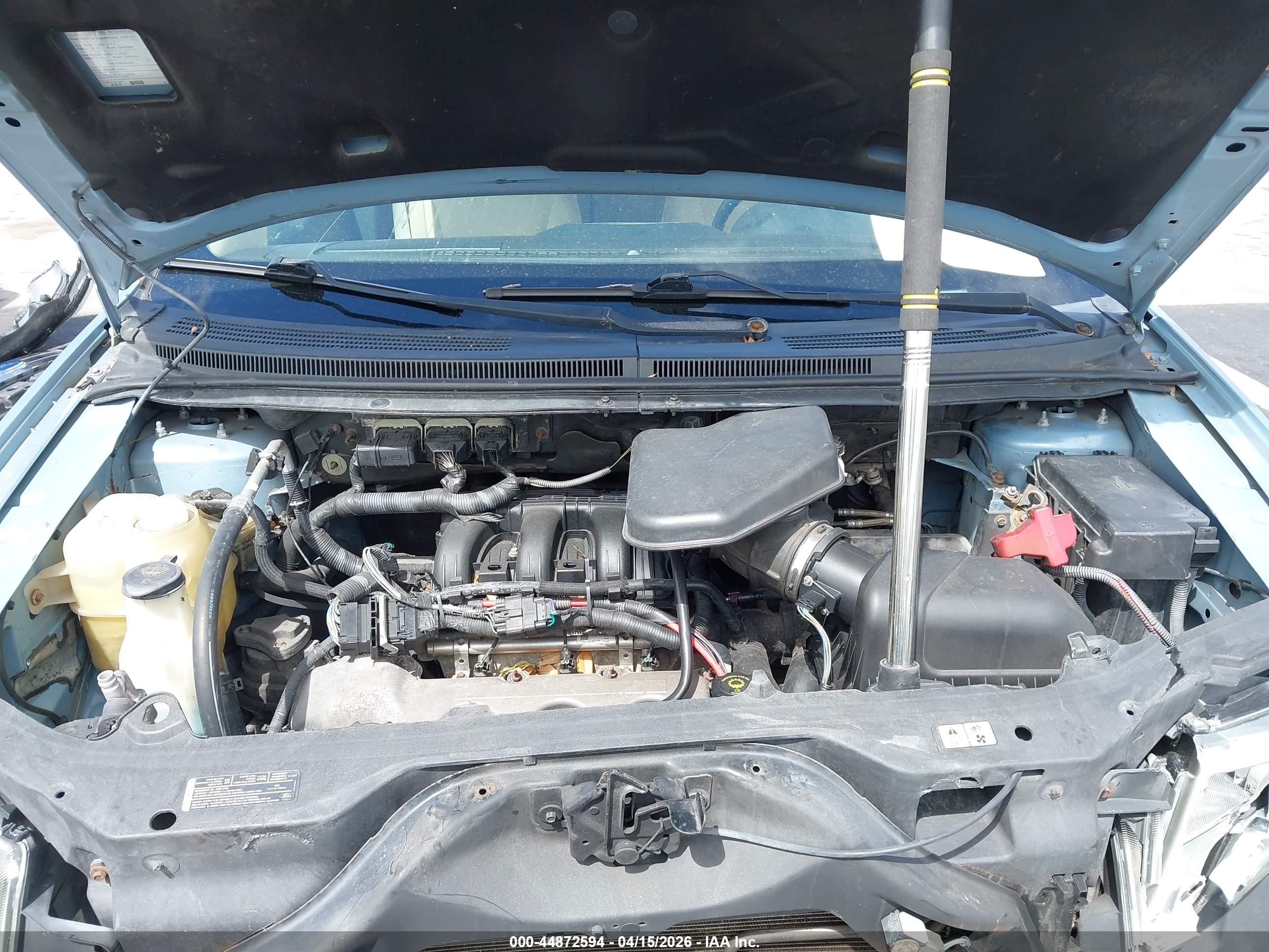 2008 Ford Edge Sel Blue vin: 2FMDK48C18BA09426