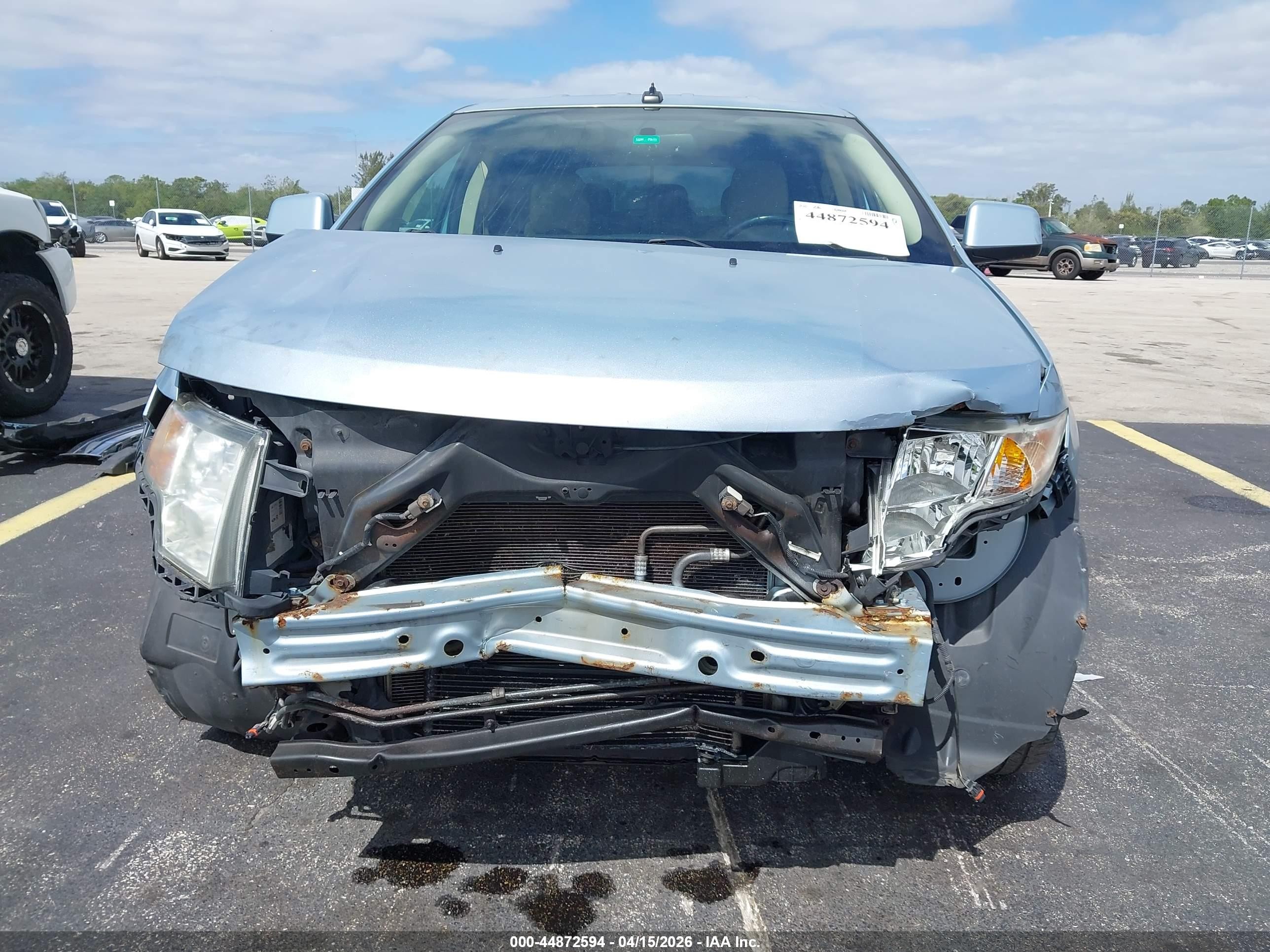 2008 Ford Edge Sel Blue vin: 2FMDK48C18BA09426