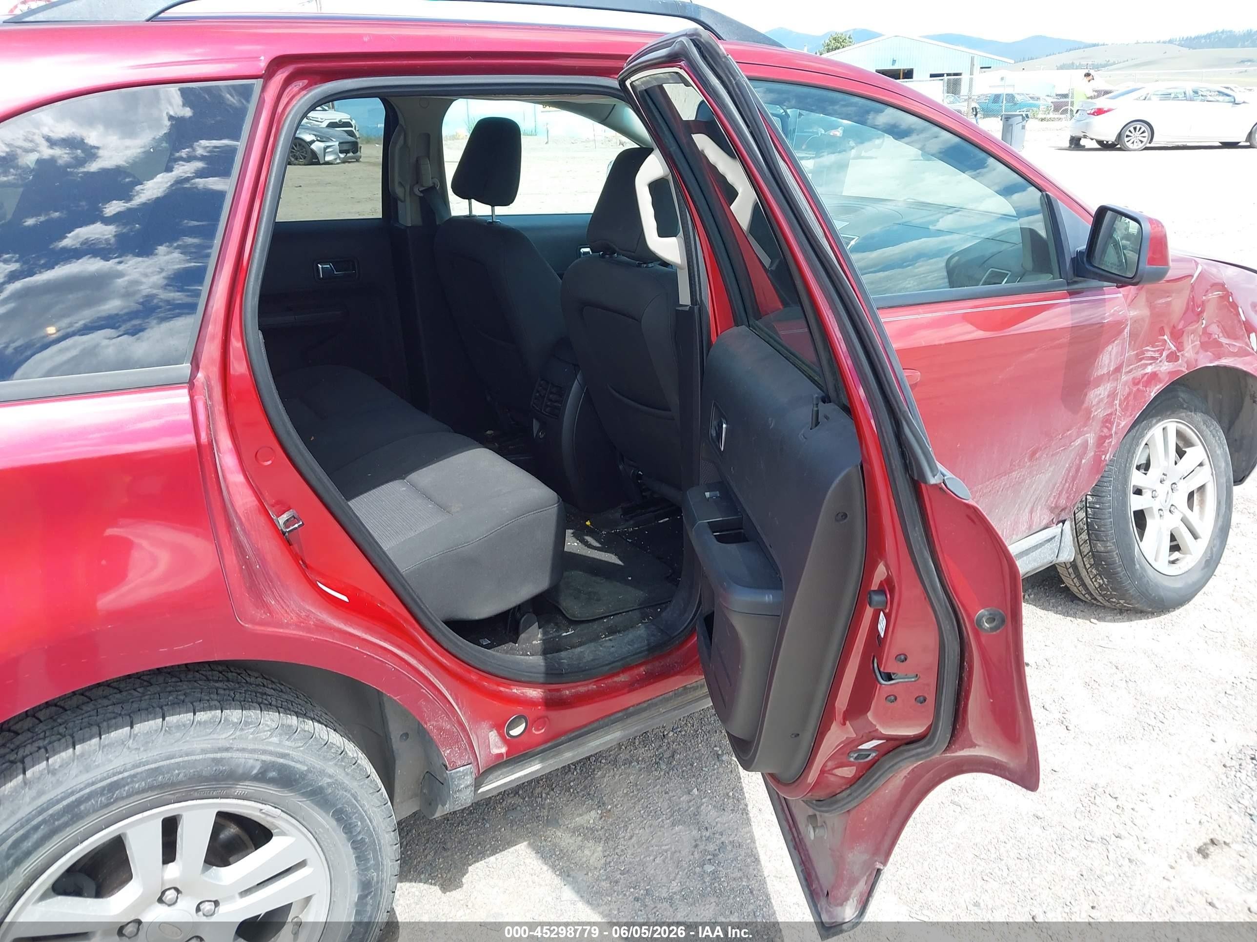 2008 Ford Edge Sel Красный vin: 2FMDK48C18BA20622