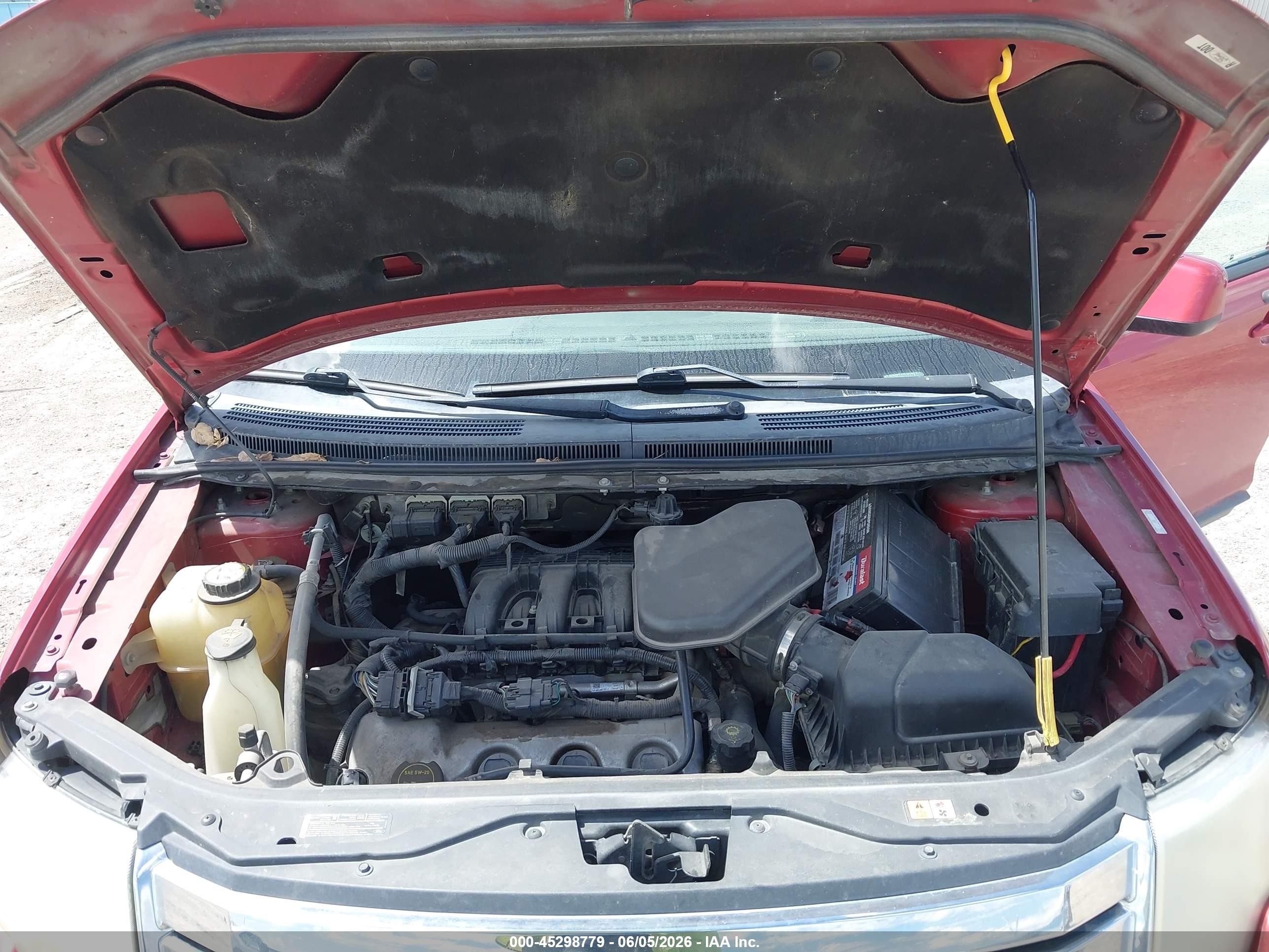 2008 Ford Edge Sel Красный vin: 2FMDK48C18BA20622