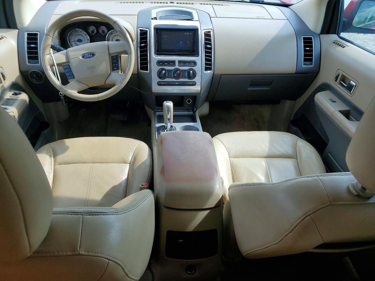 2007 Ford Edge Sel Burgundy vin: 2FMDK48C27BA76485