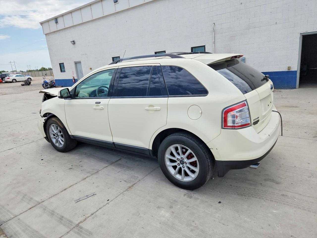 2007 Ford Edge Beige vin: 2FMDK48C27BB20663