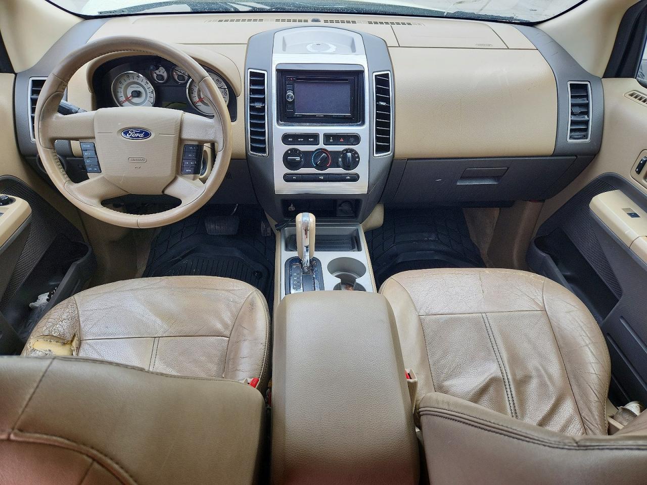 2007 Ford Edge Beige vin: 2FMDK48C27BB20663