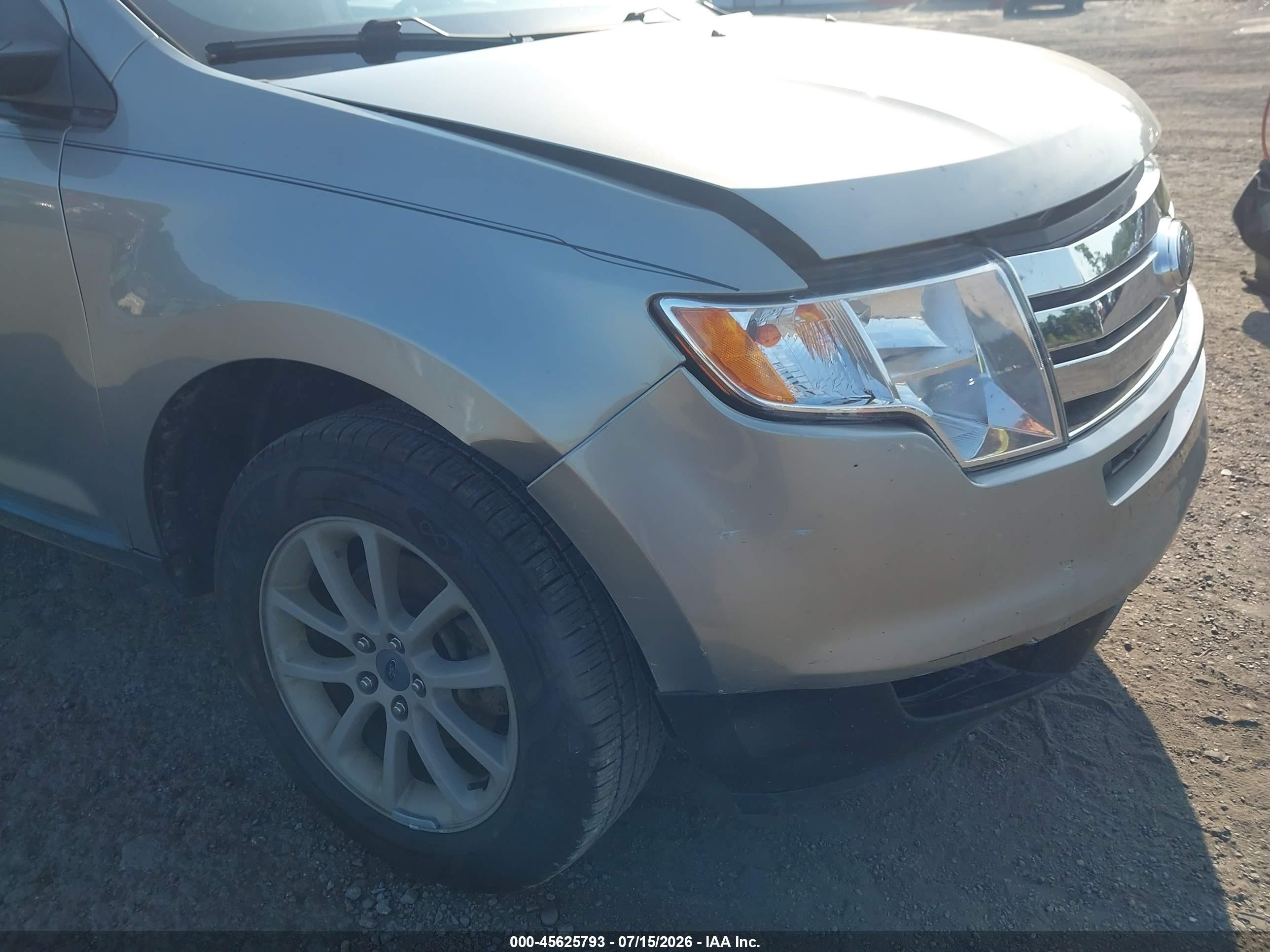 2008 Ford Edge Sel Gray vin: 2FMDK48C28BB48254