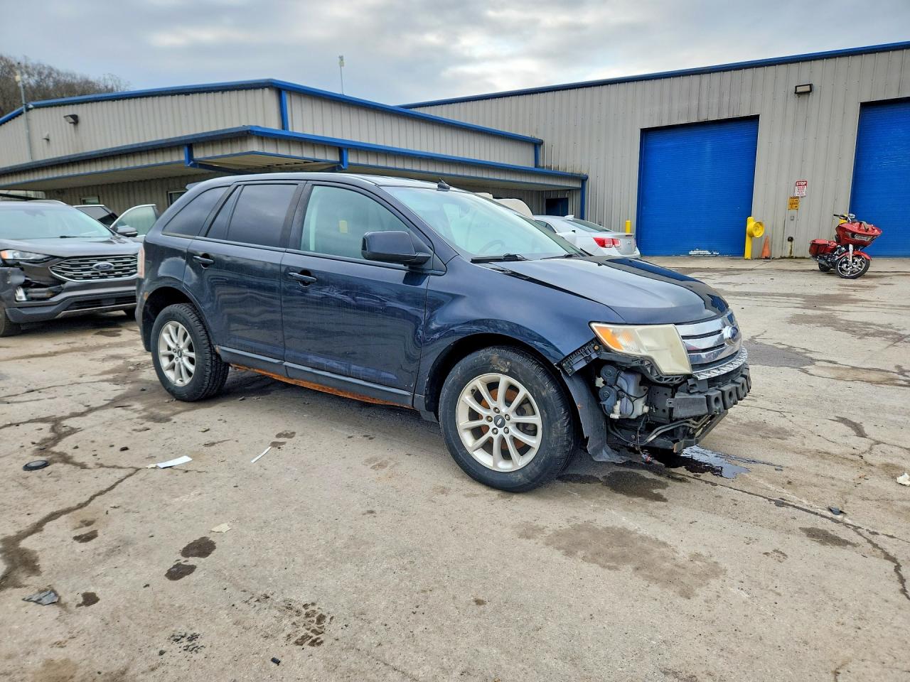 2009 Ford Edge Sel Black vin: 2FMDK48C29BA74187