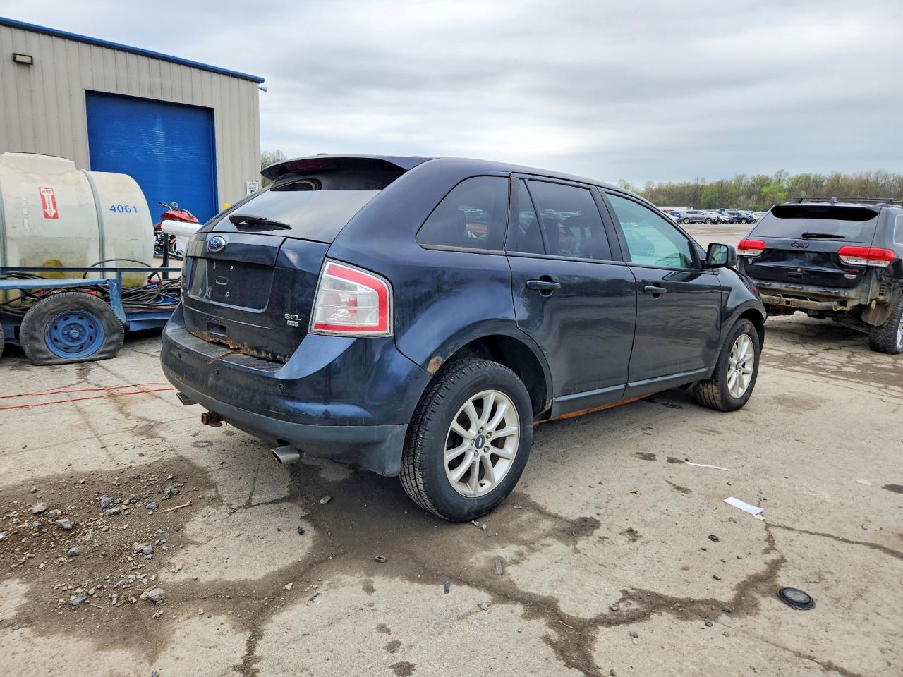 2009 Ford Edge Sel Black vin: 2FMDK48C29BA74187