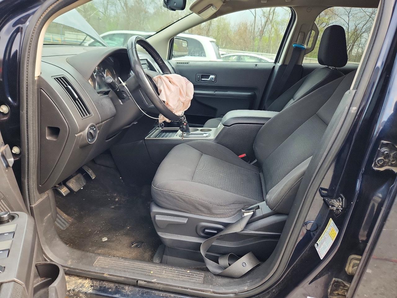 2009 Ford Edge Sel Black vin: 2FMDK48C29BA74187
