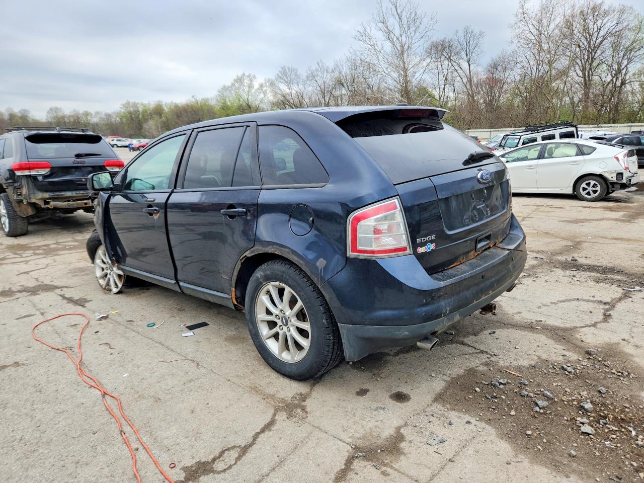 2009 Ford Edge Sel Black vin: 2FMDK48C29BA74187