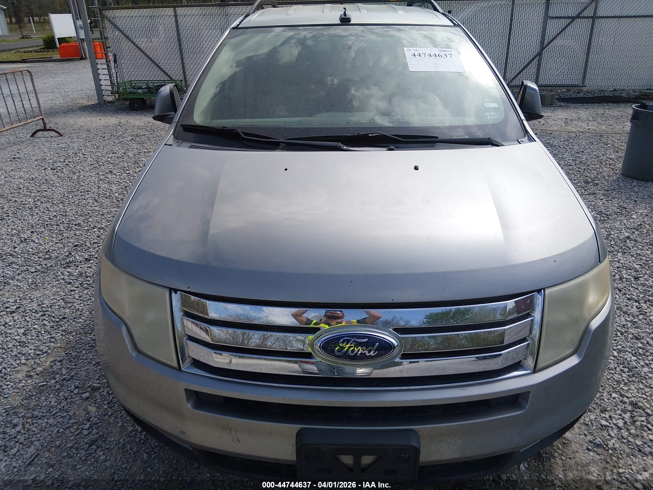 2008 Ford Edge Sel Silver vin: 2FMDK48C38BA46073