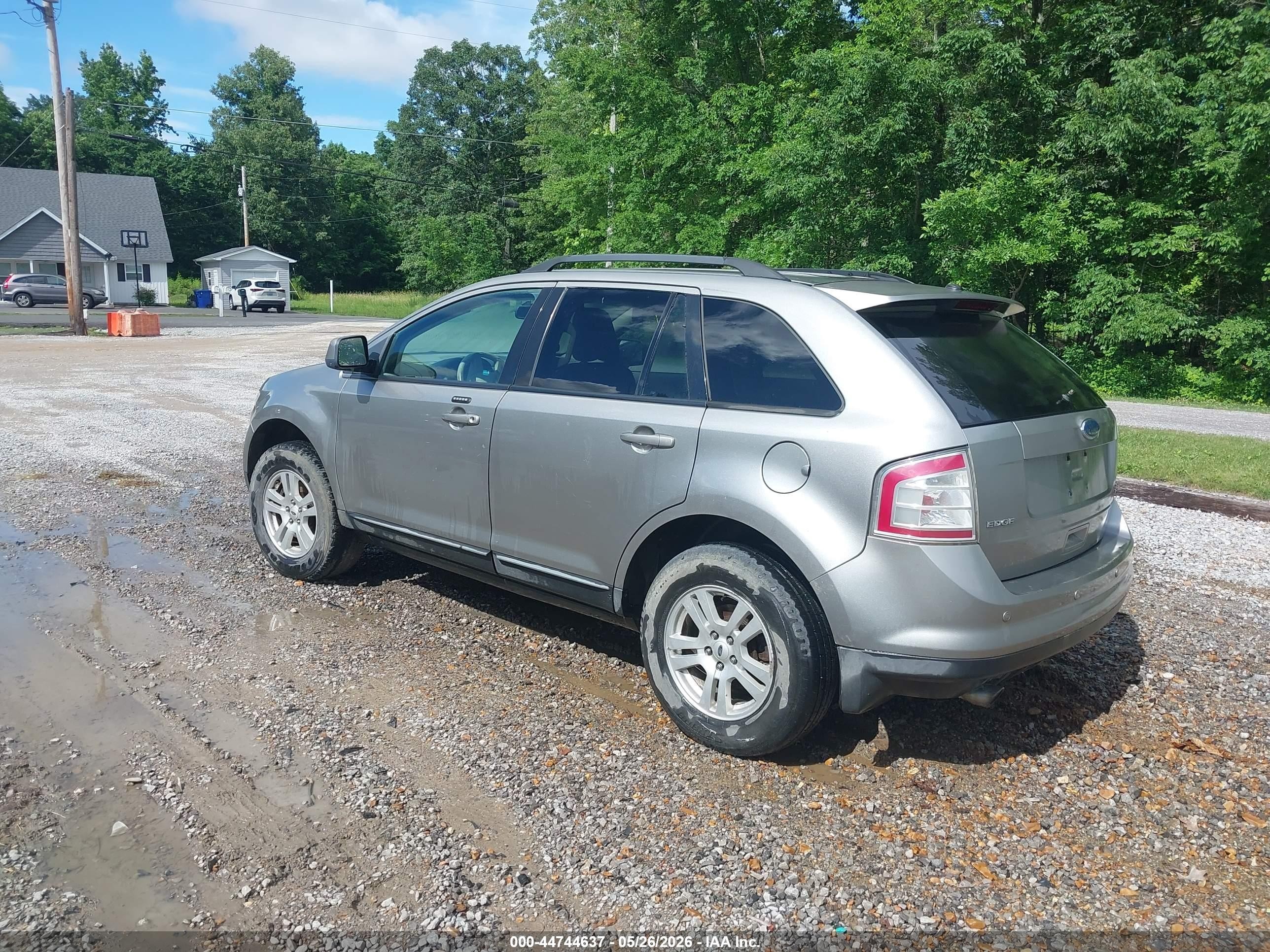 2008 Ford Edge Sel Silver vin: 2FMDK48C38BA46073