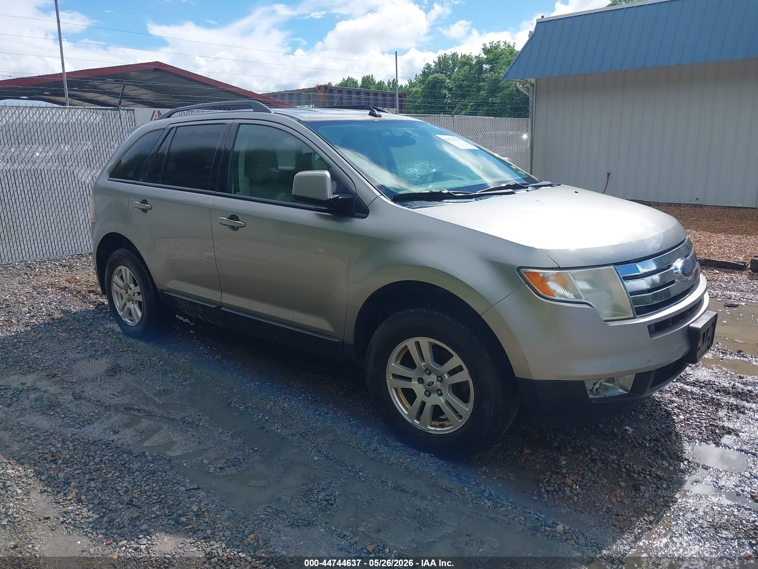 2008 Ford Edge Sel Silver vin: 2FMDK48C38BA46073
