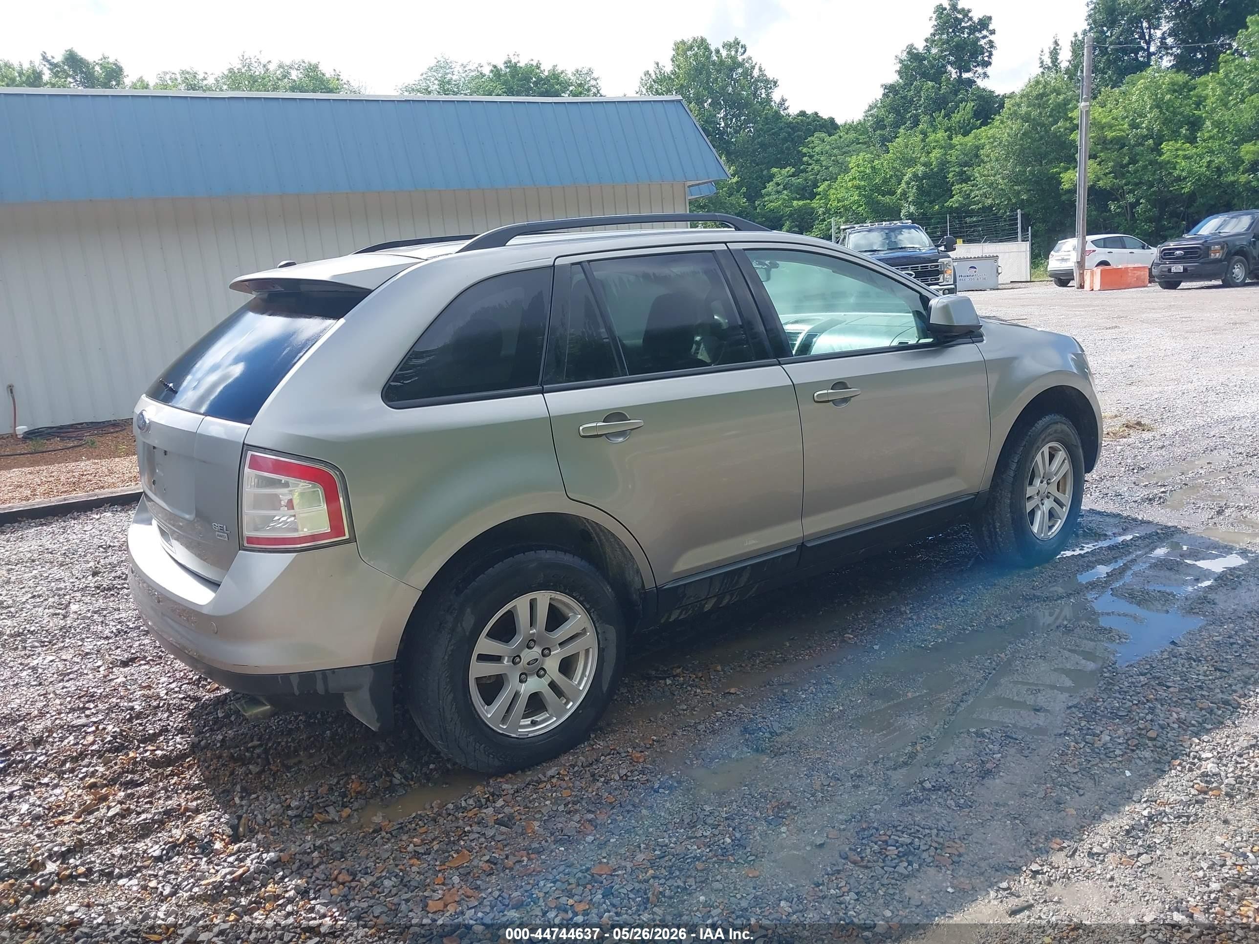 2008 Ford Edge Sel Silver vin: 2FMDK48C38BA46073