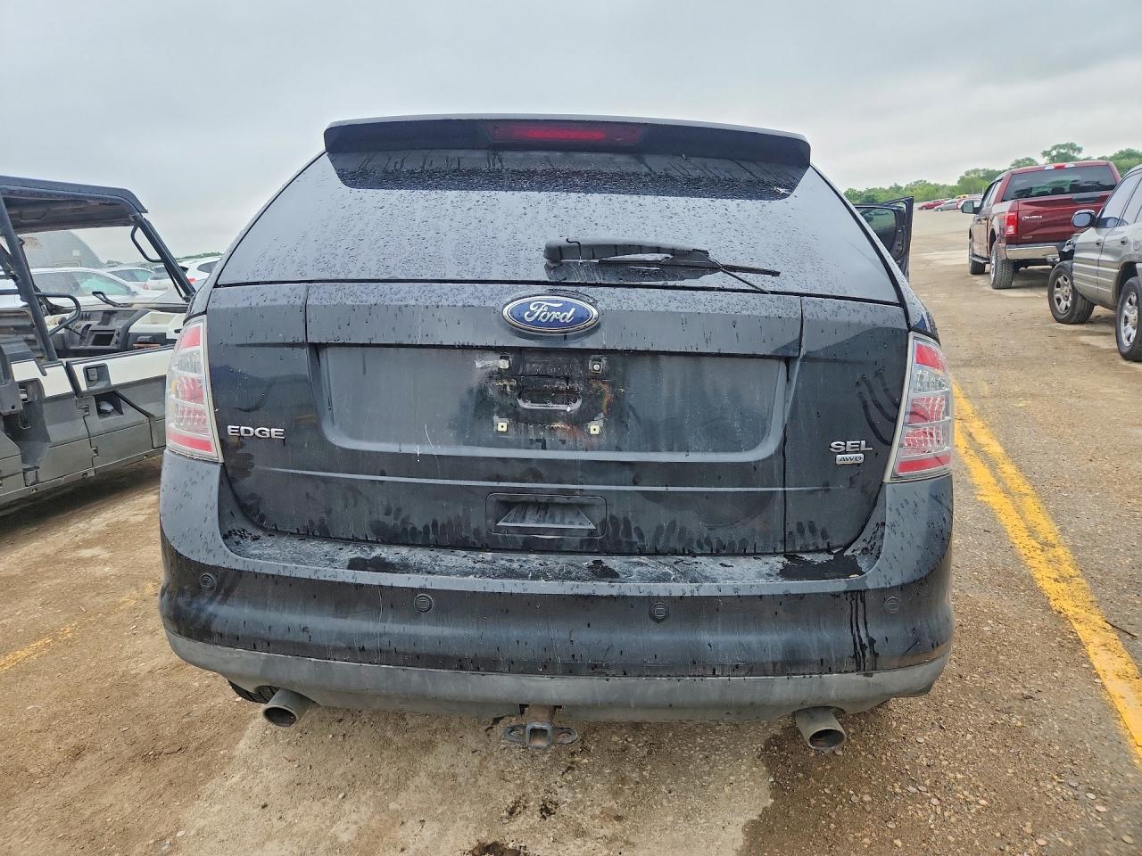 2008 Ford Edge Sel Black vin: 2FMDK48C38BB28627