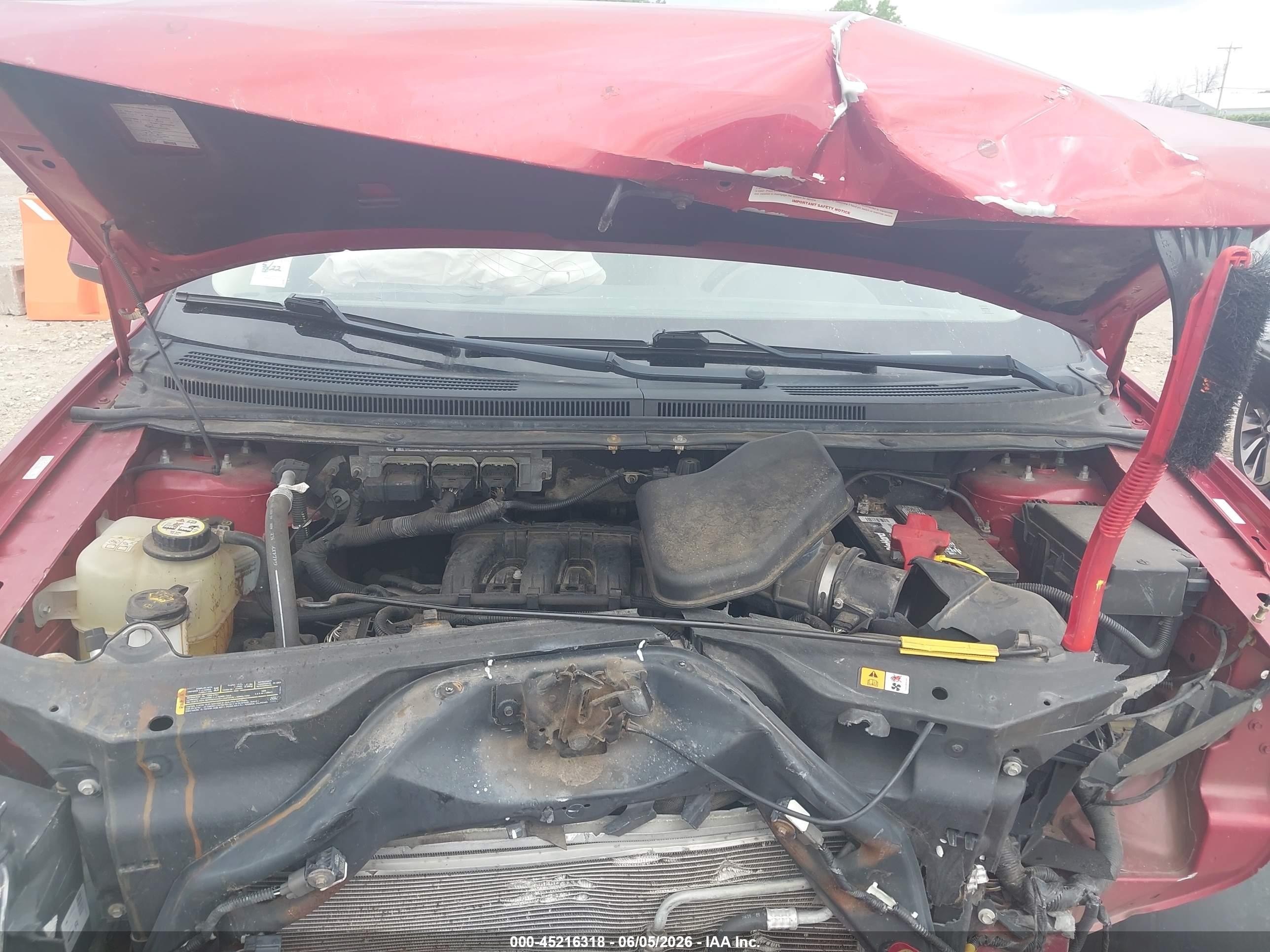 2008 Ford Edge Sel Red vin: 2FMDK48C38BB30569