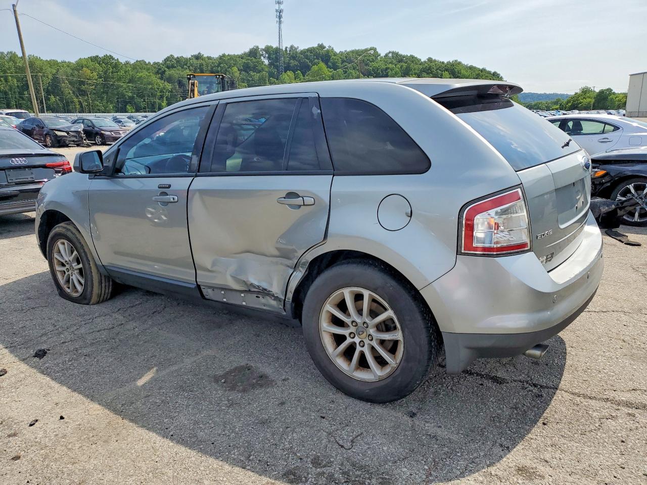 2007 Ford Edge Sel Silver vin: 2FMDK48C47BA51359