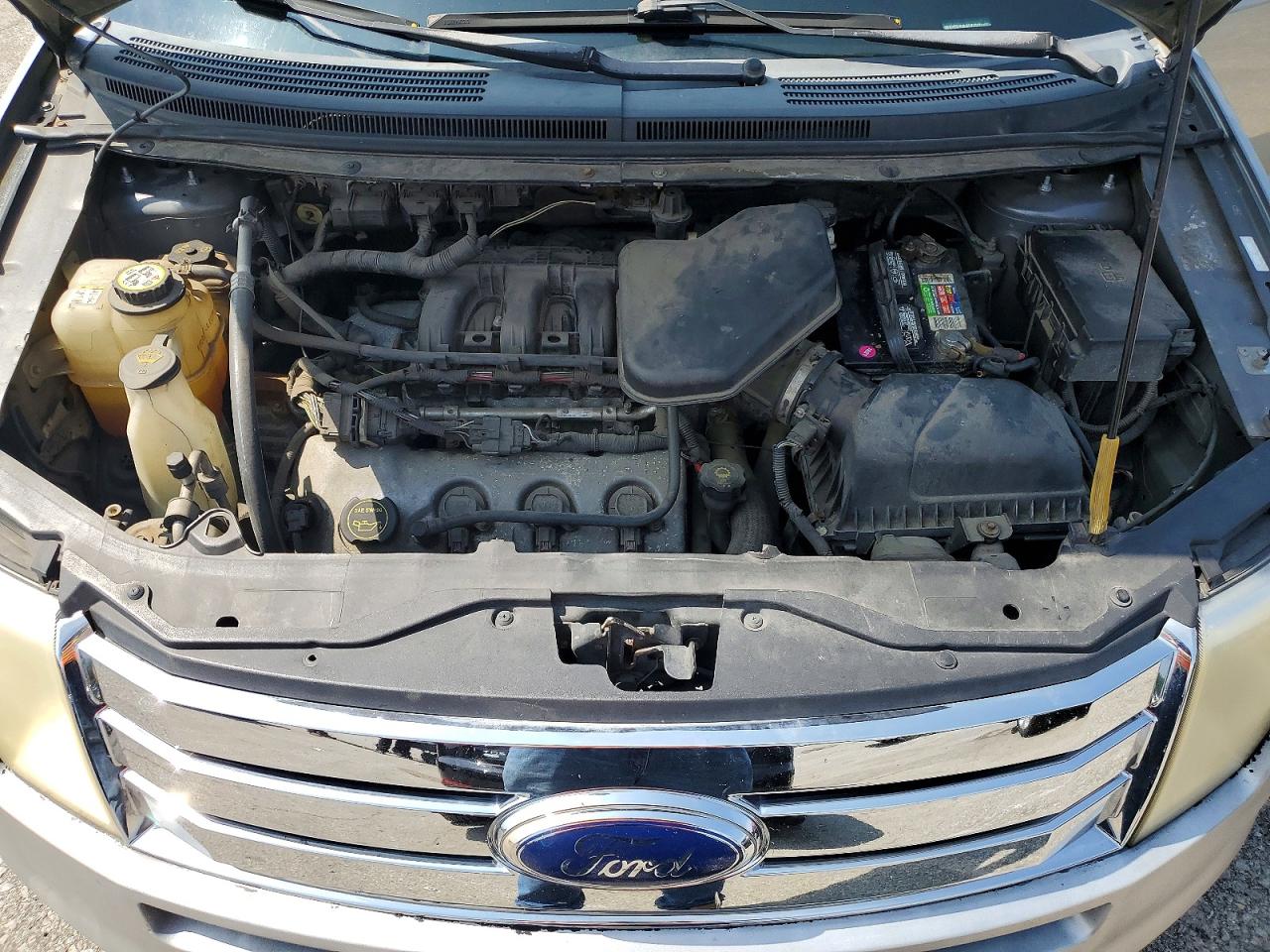 2007 Ford Edge Sel Silver vin: 2FMDK48C47BA51359