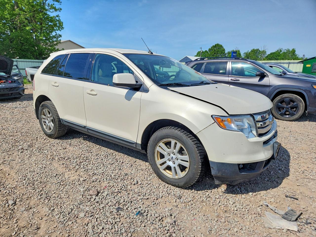 2008 Ford Edge Sel White vin: 2FMDK48C48BA50021