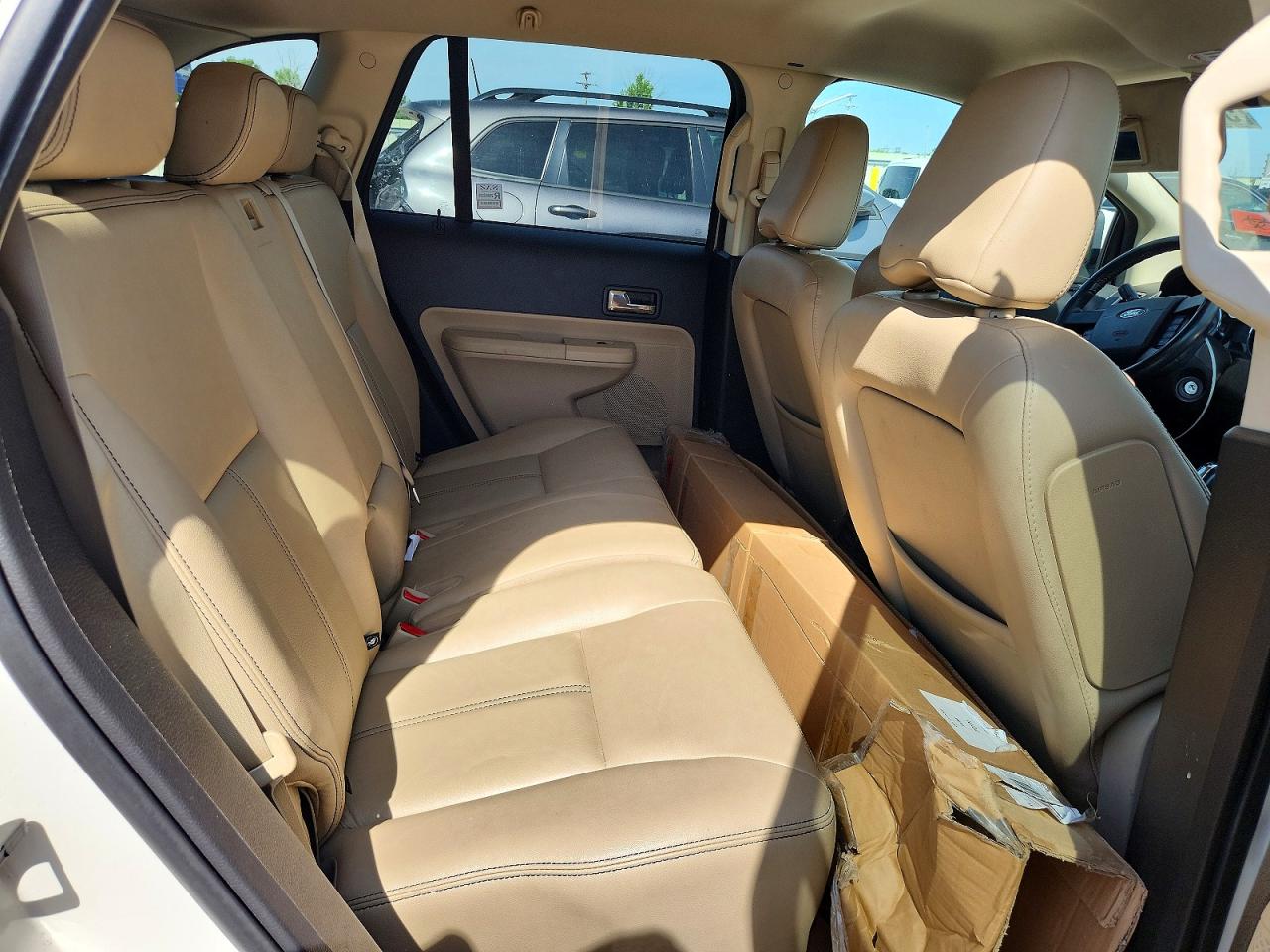 2008 Ford Edge Sel White vin: 2FMDK48C48BA50021