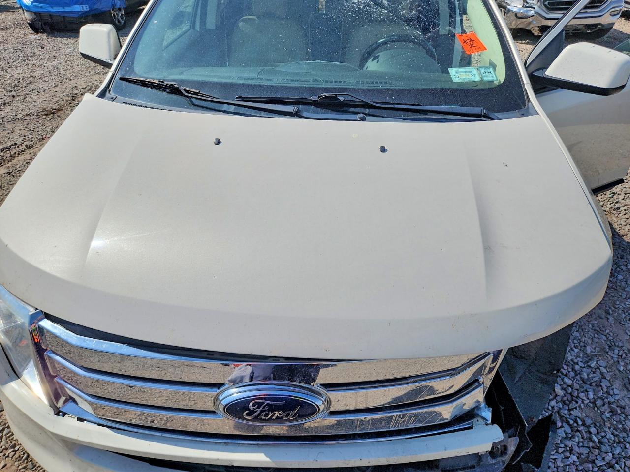 2008 Ford Edge Sel White vin: 2FMDK48C48BA50021