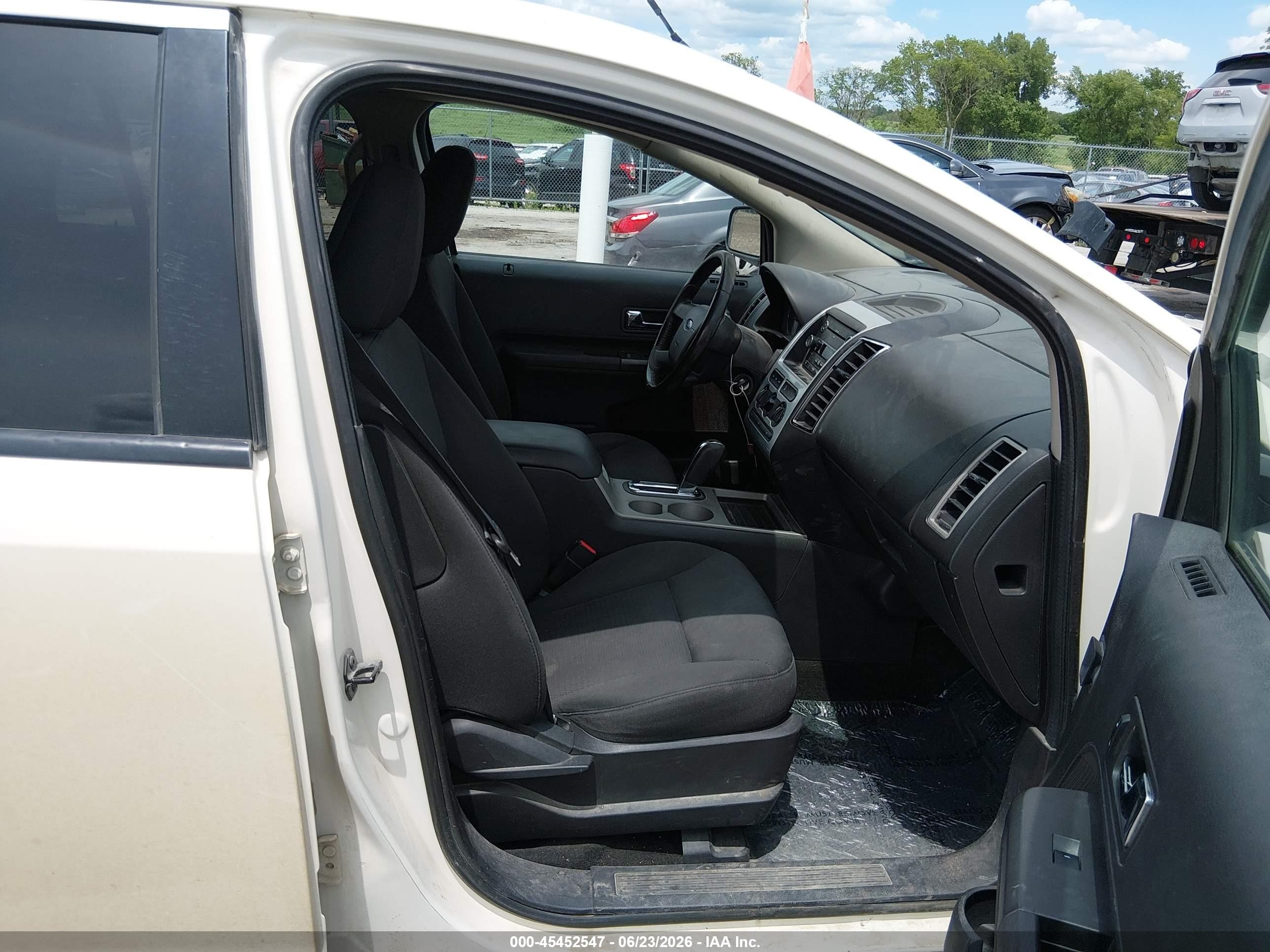 2008 Ford Edge Sel White vin: 2FMDK48C48BA69099
