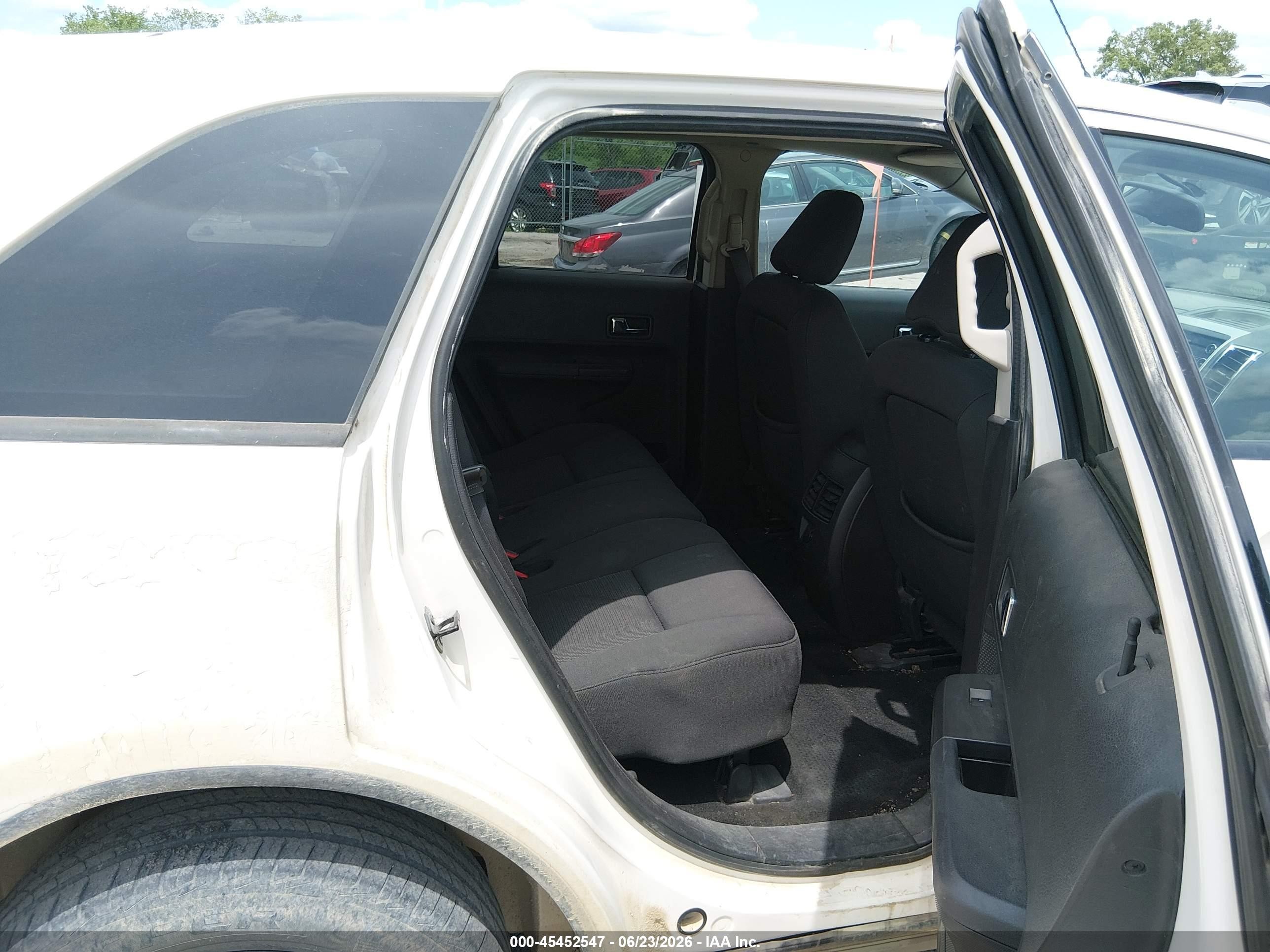 2008 Ford Edge Sel White vin: 2FMDK48C48BA69099