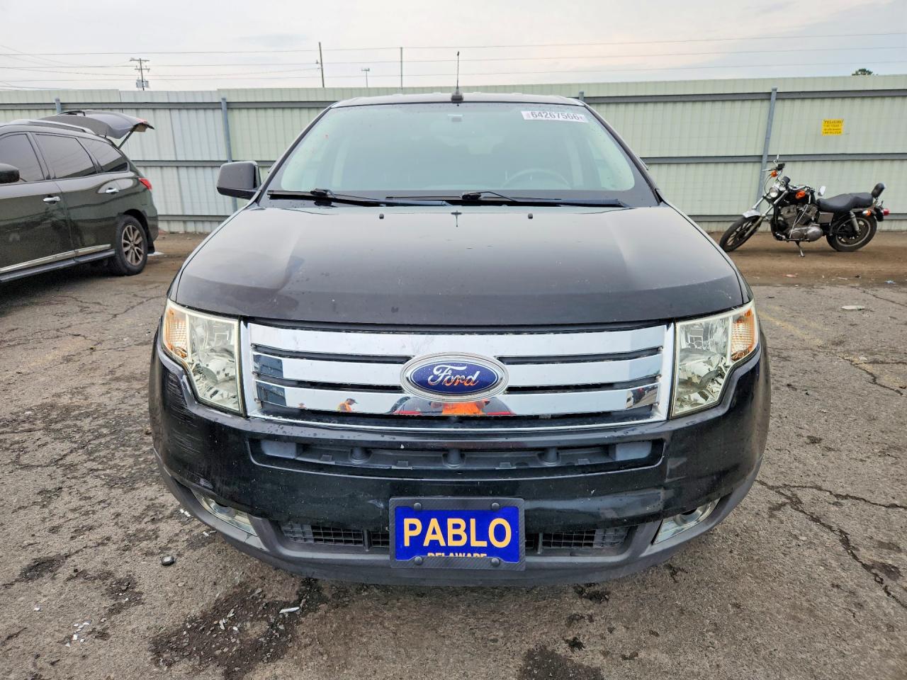 2009 Ford Edge Sel Black vin: 2FMDK48C49BA52790