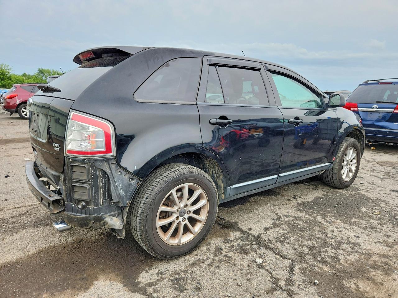 2009 Ford Edge Sel Black vin: 2FMDK48C49BA52790