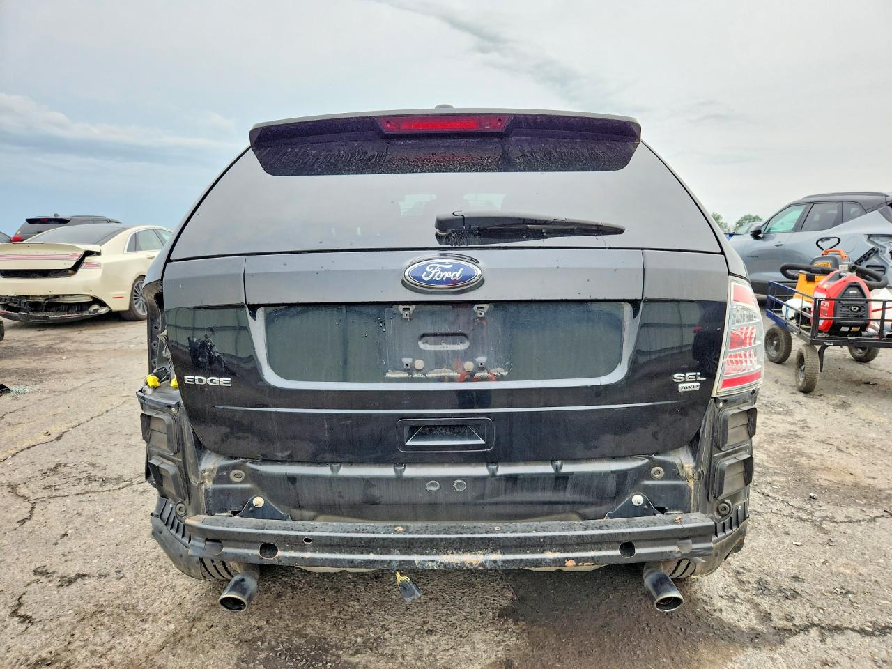 2009 Ford Edge Sel Black vin: 2FMDK48C49BA52790