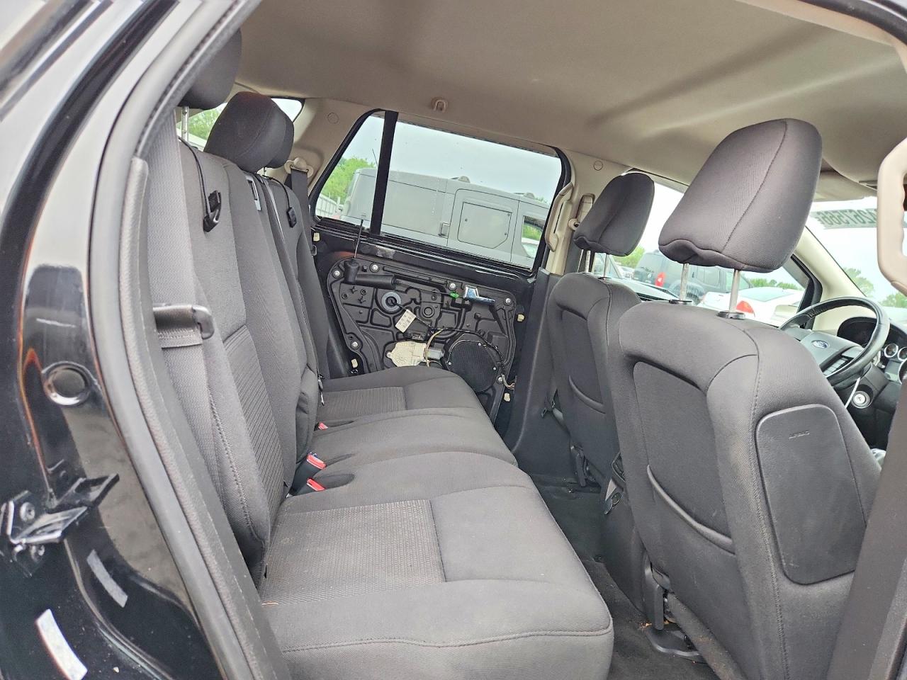 2009 Ford Edge Sel Black vin: 2FMDK48C49BA52790