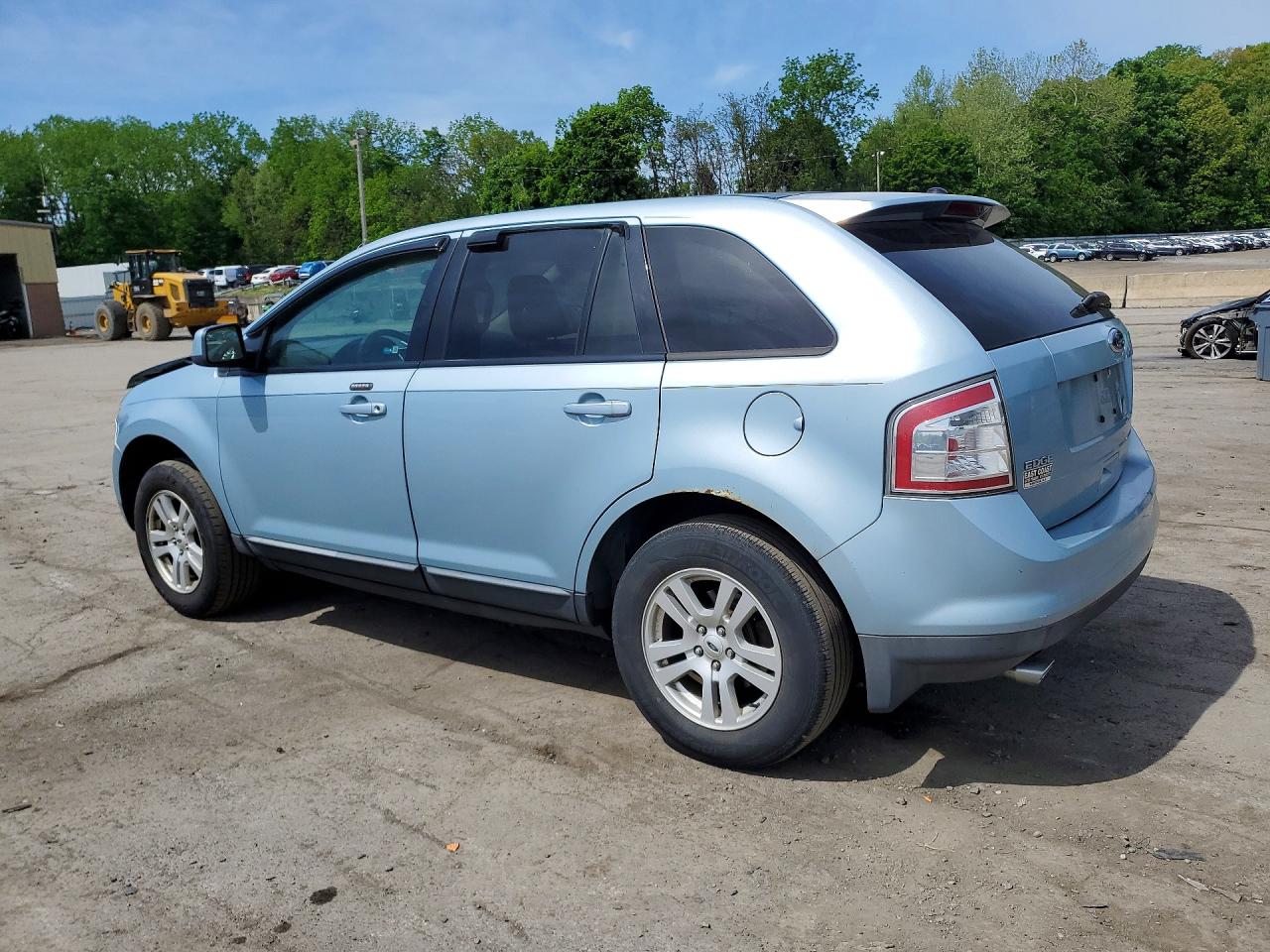 2008 Ford Edge Sel Turquoise vin: 2FMDK48C58BA32871
