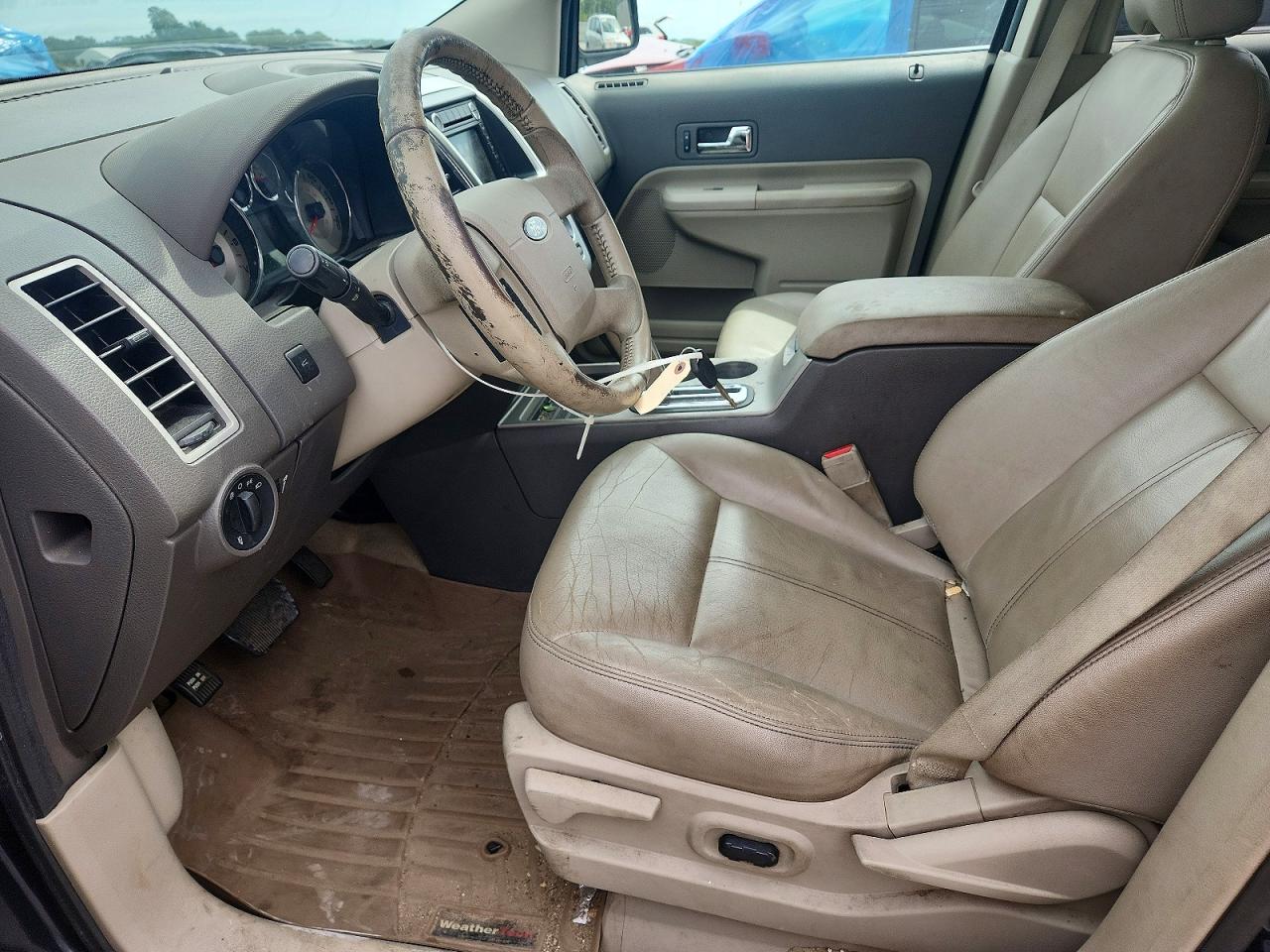 2008 Ford Edge Sel Gray vin: 2FMDK48C58BA40002