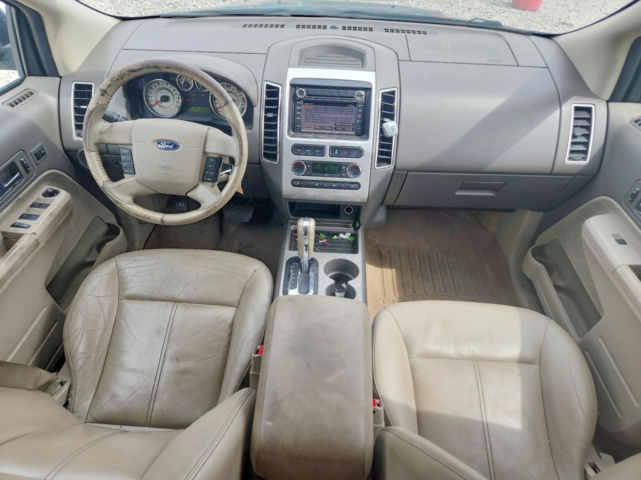 2008 Ford Edge Sel Gray vin: 2FMDK48C58BA40002