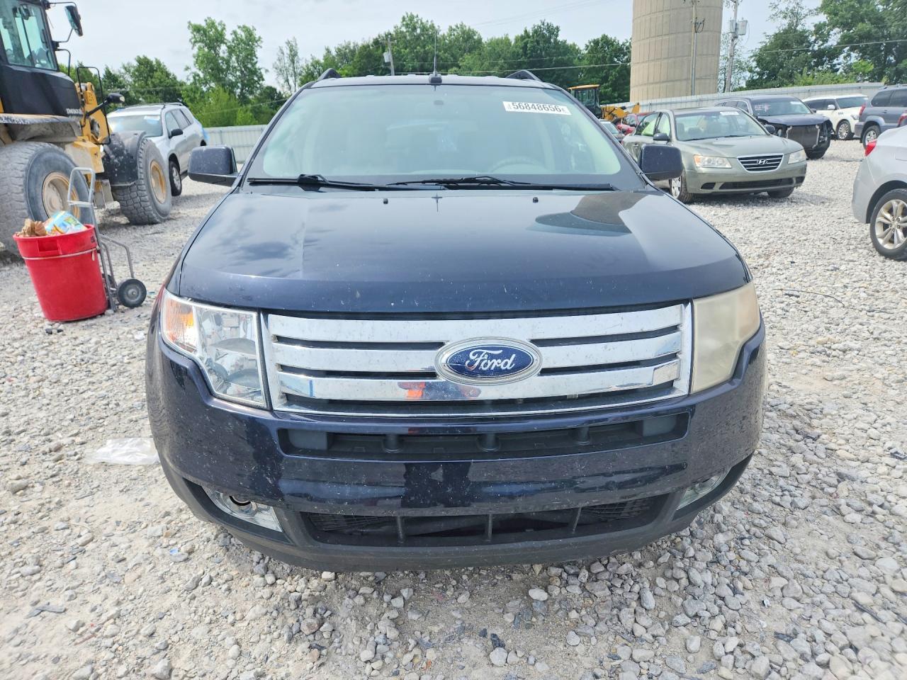 2008 Ford Edge Sel Gray vin: 2FMDK48C58BA40002