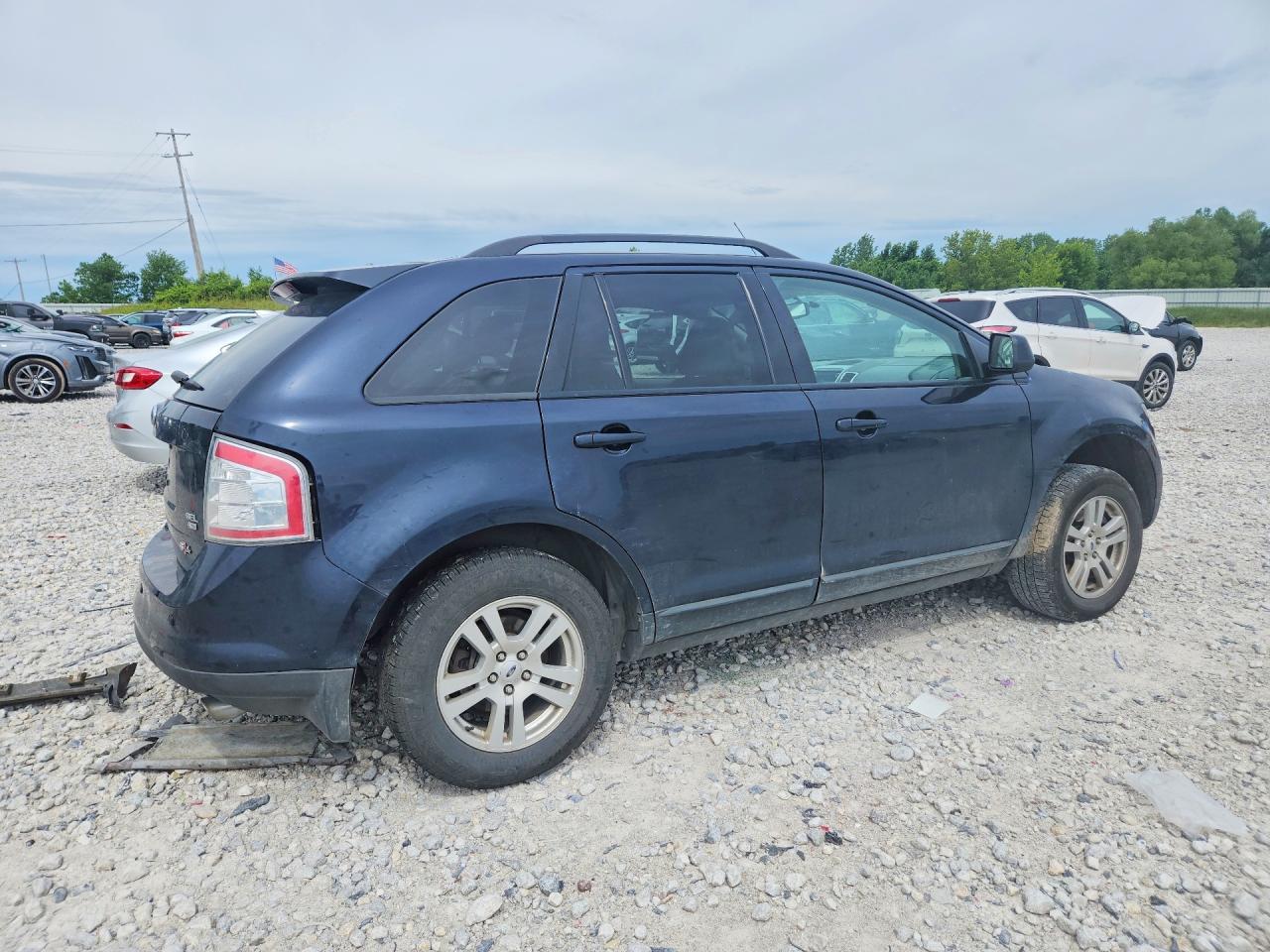 2008 Ford Edge Sel Gray vin: 2FMDK48C58BA40002