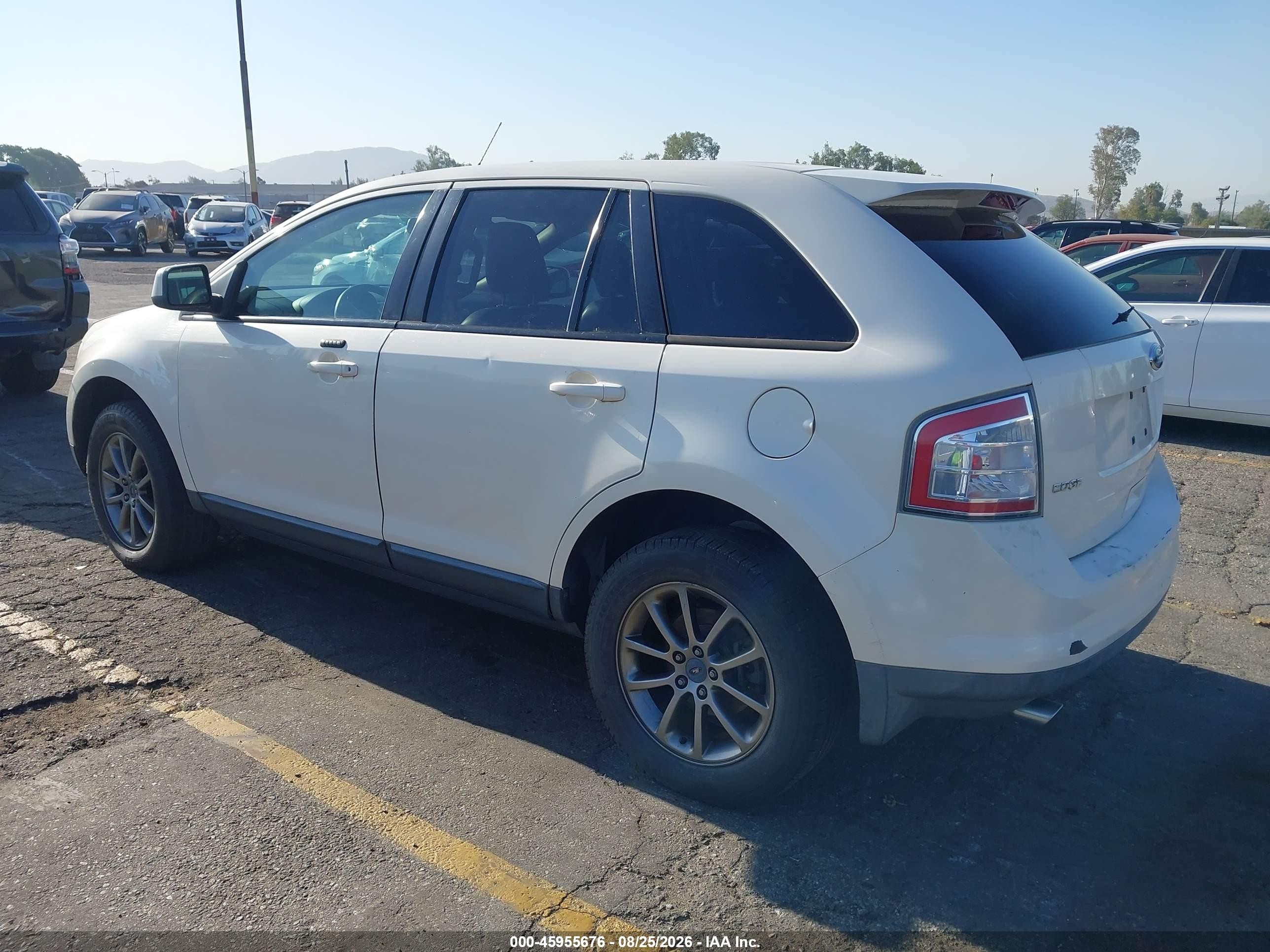 2008 Ford Edge Sel Белый vin: 2FMDK48C58BB24949
