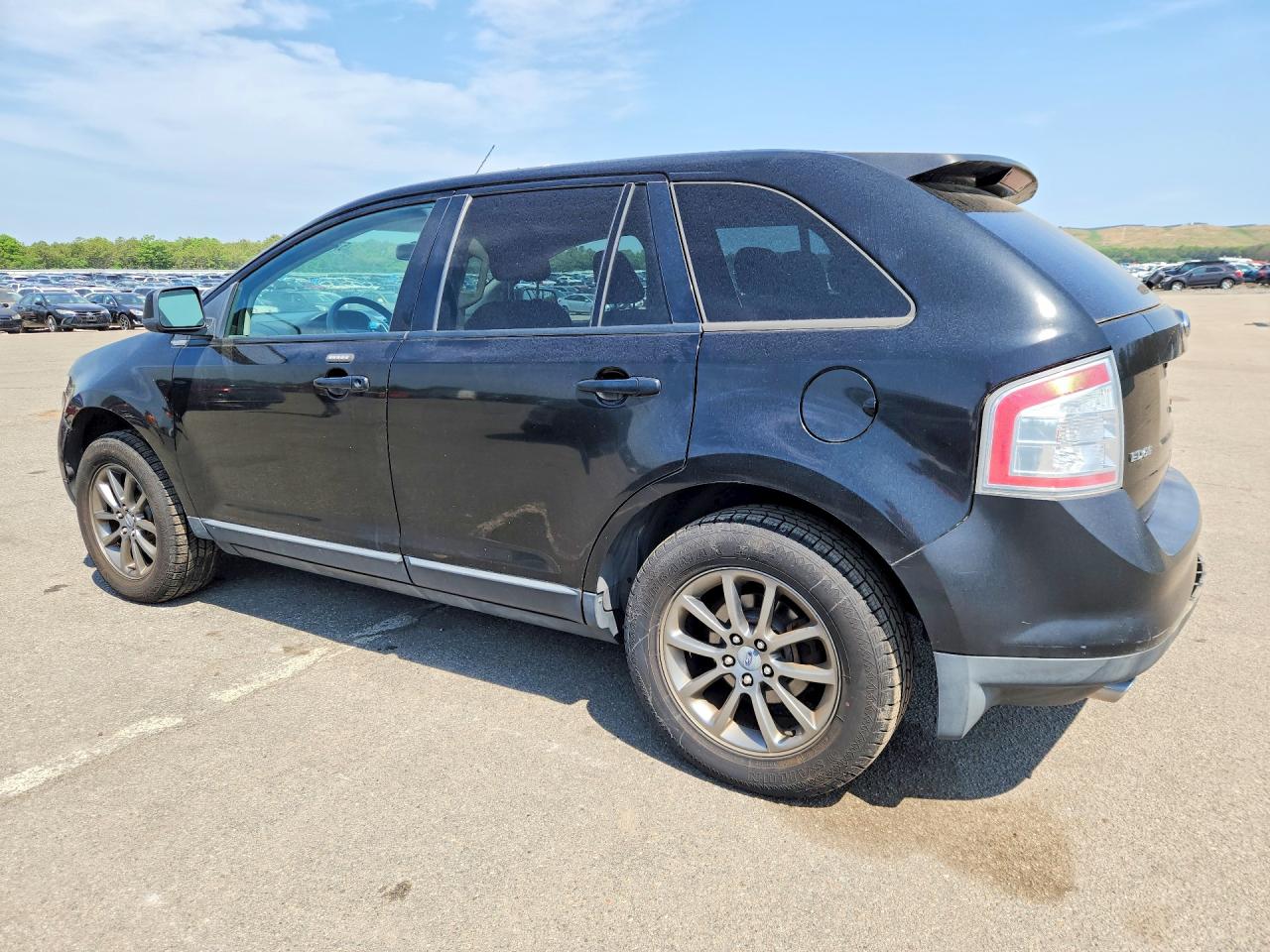 2008 Ford Edge Sel Black vin: 2FMDK48C58BB31271