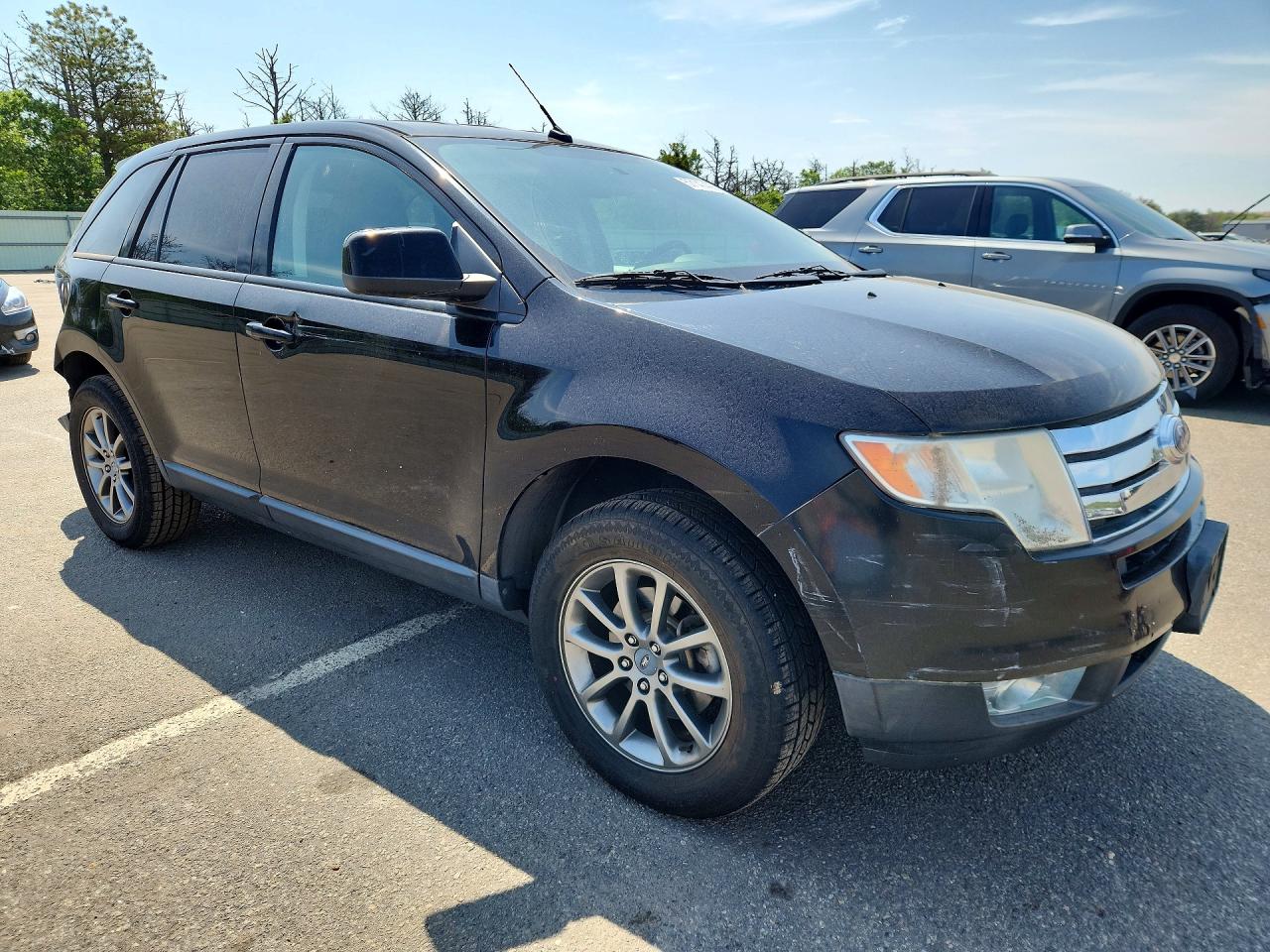 2008 Ford Edge Sel Black vin: 2FMDK48C58BB31271