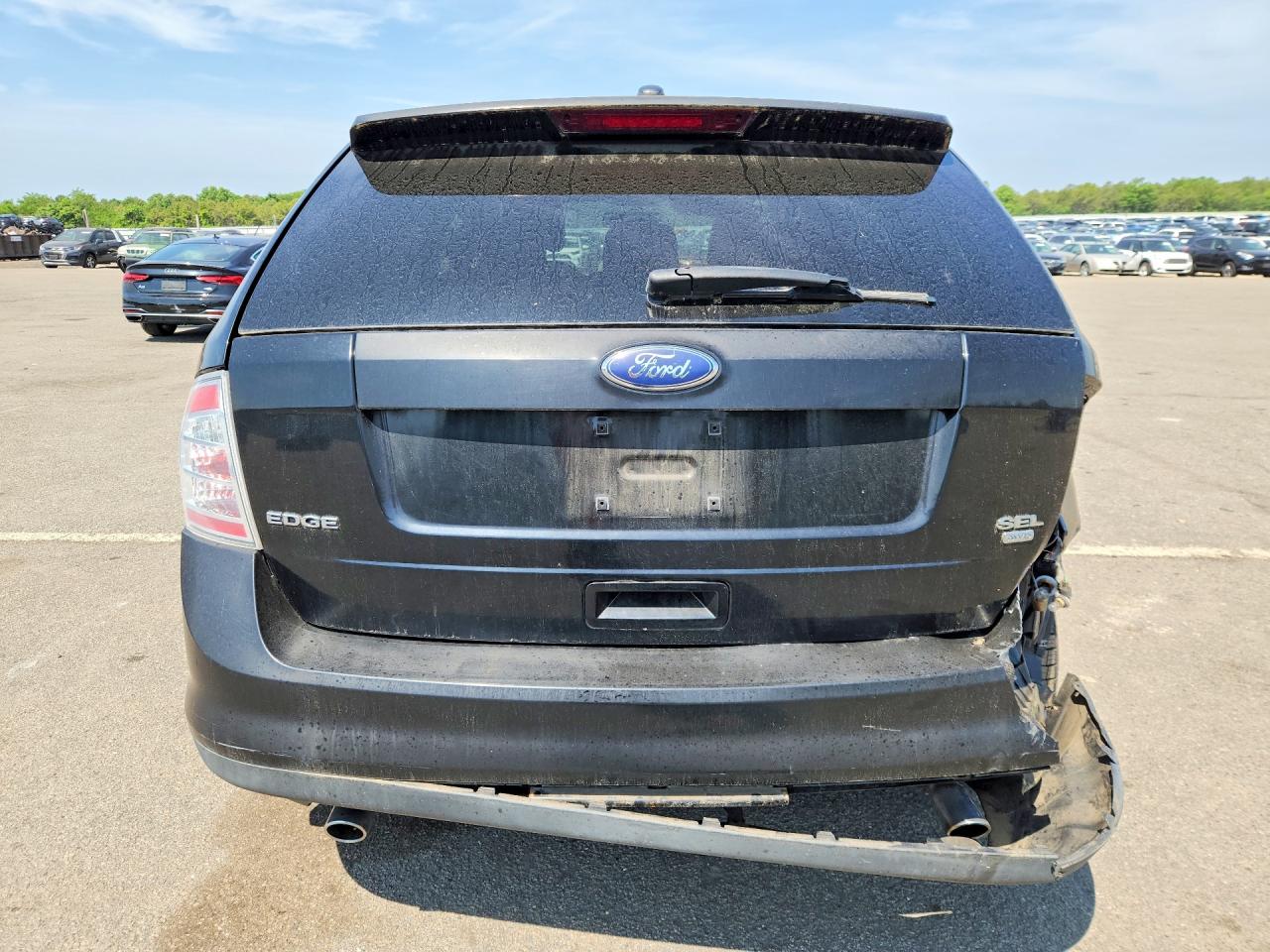 2008 Ford Edge Sel Black vin: 2FMDK48C58BB31271