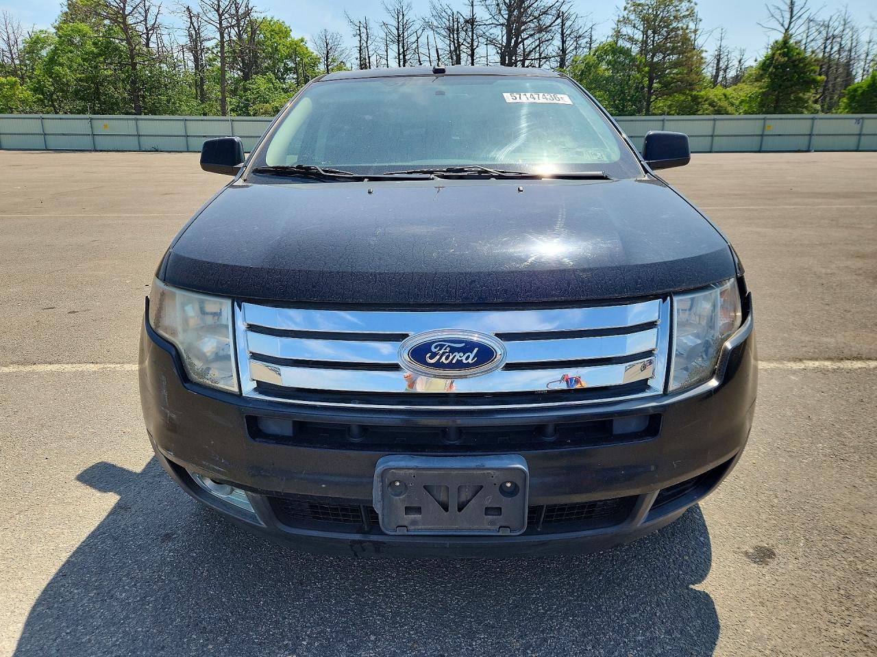 2008 Ford Edge Sel Black vin: 2FMDK48C58BB31271