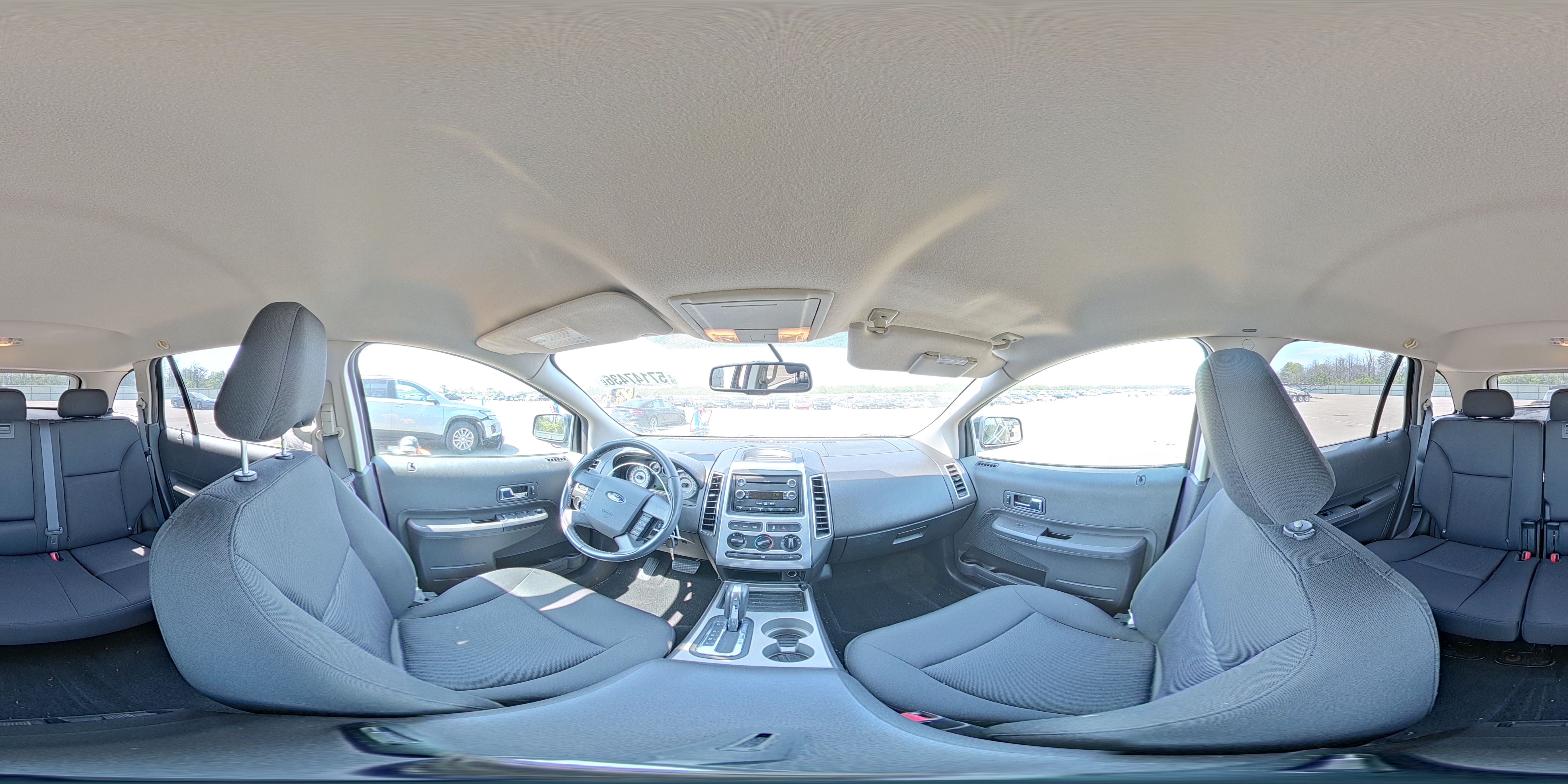 2008 Ford Edge Sel Black vin: 2FMDK48C58BB31271