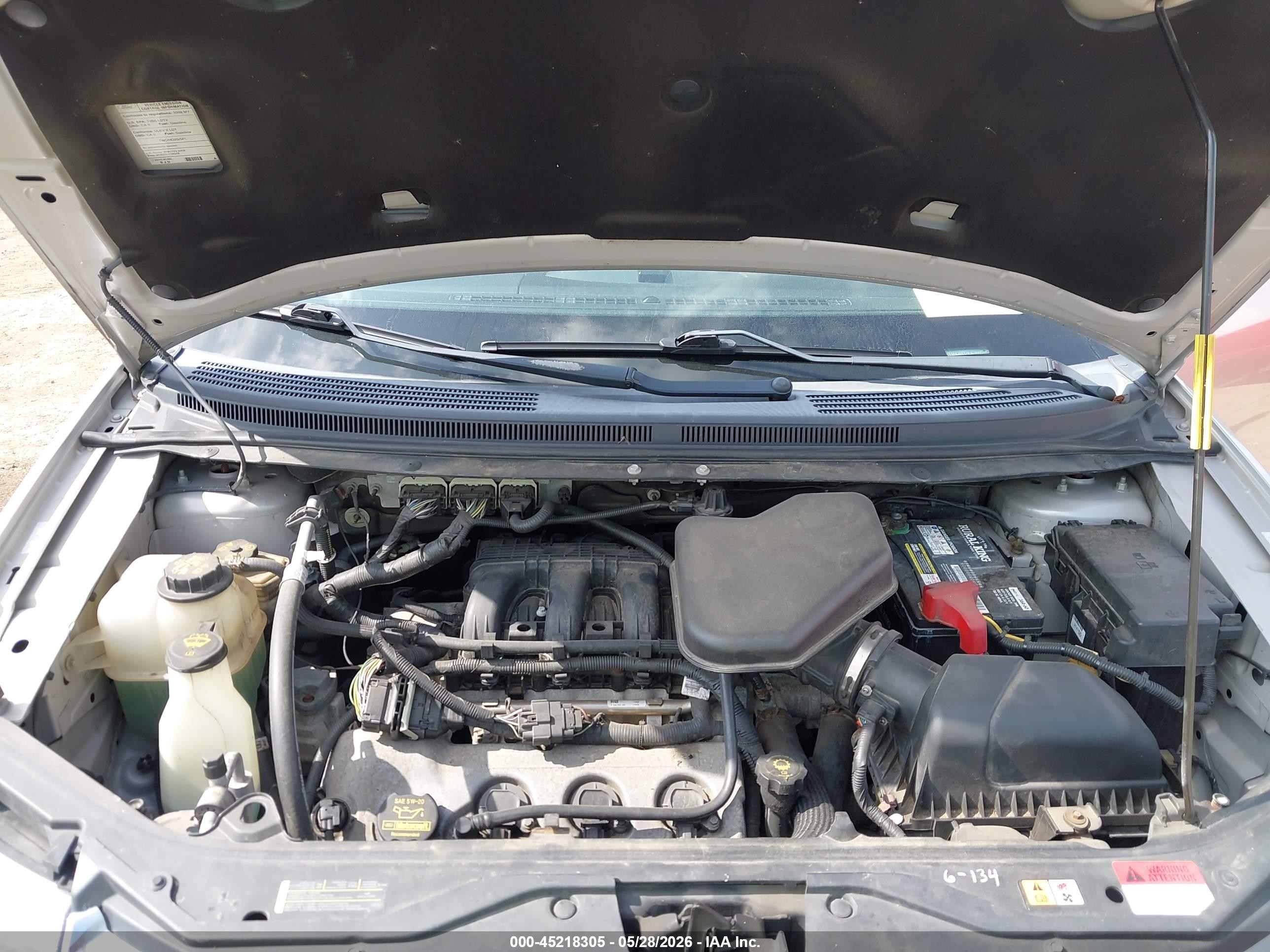 2009 Ford Edge Sel Silver vin: 2FMDK48C59BA69985