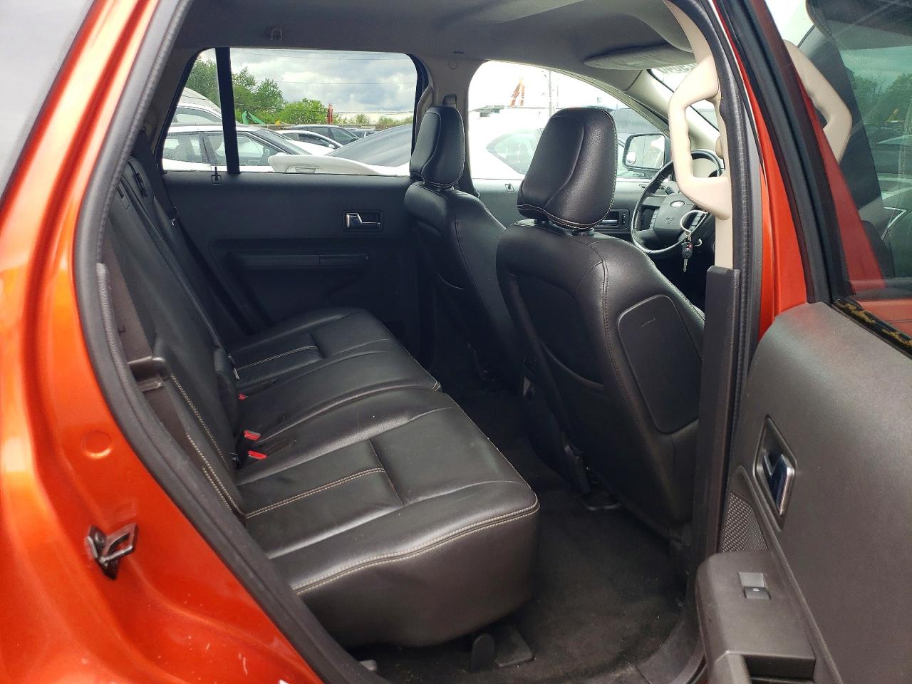 2007 Ford Edge Sel Orange vin: 2FMDK48C67BA51413