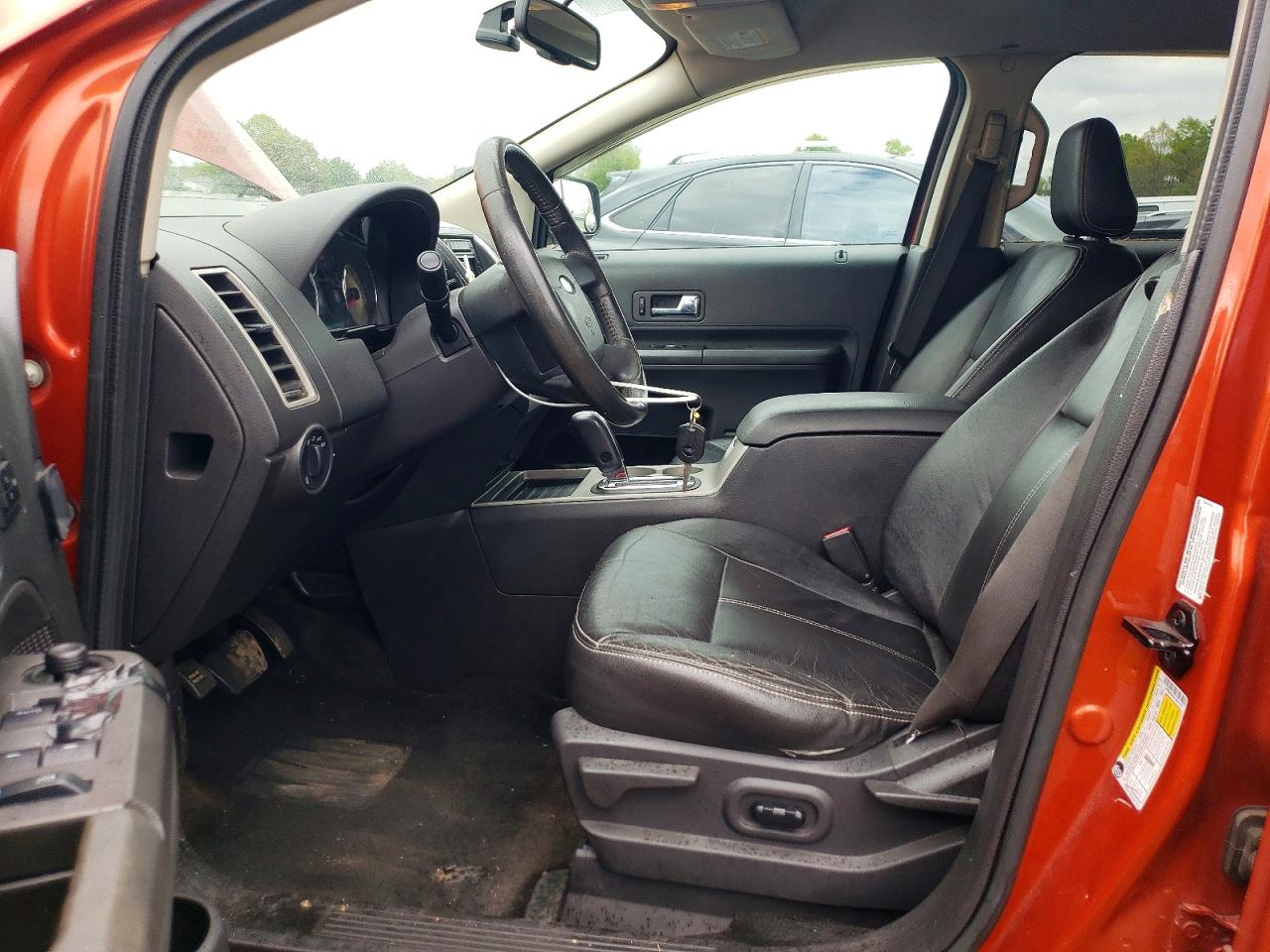 2007 Ford Edge Sel Orange vin: 2FMDK48C67BA51413