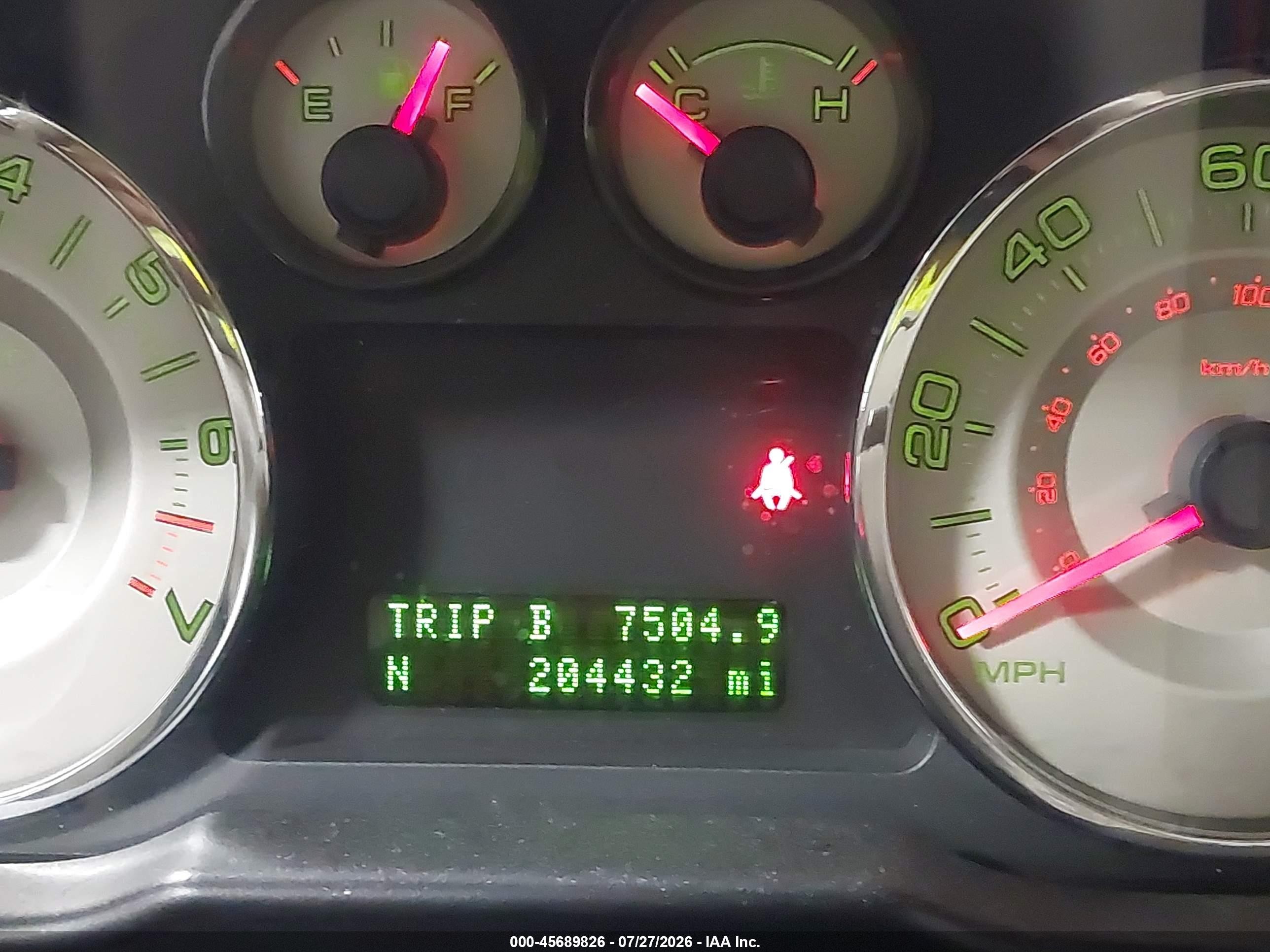 2007 Ford Edge Sel Red vin: 2FMDK48C67BB20780